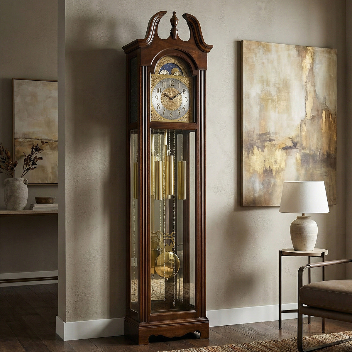 Horloge grand-père d'Edimbourg