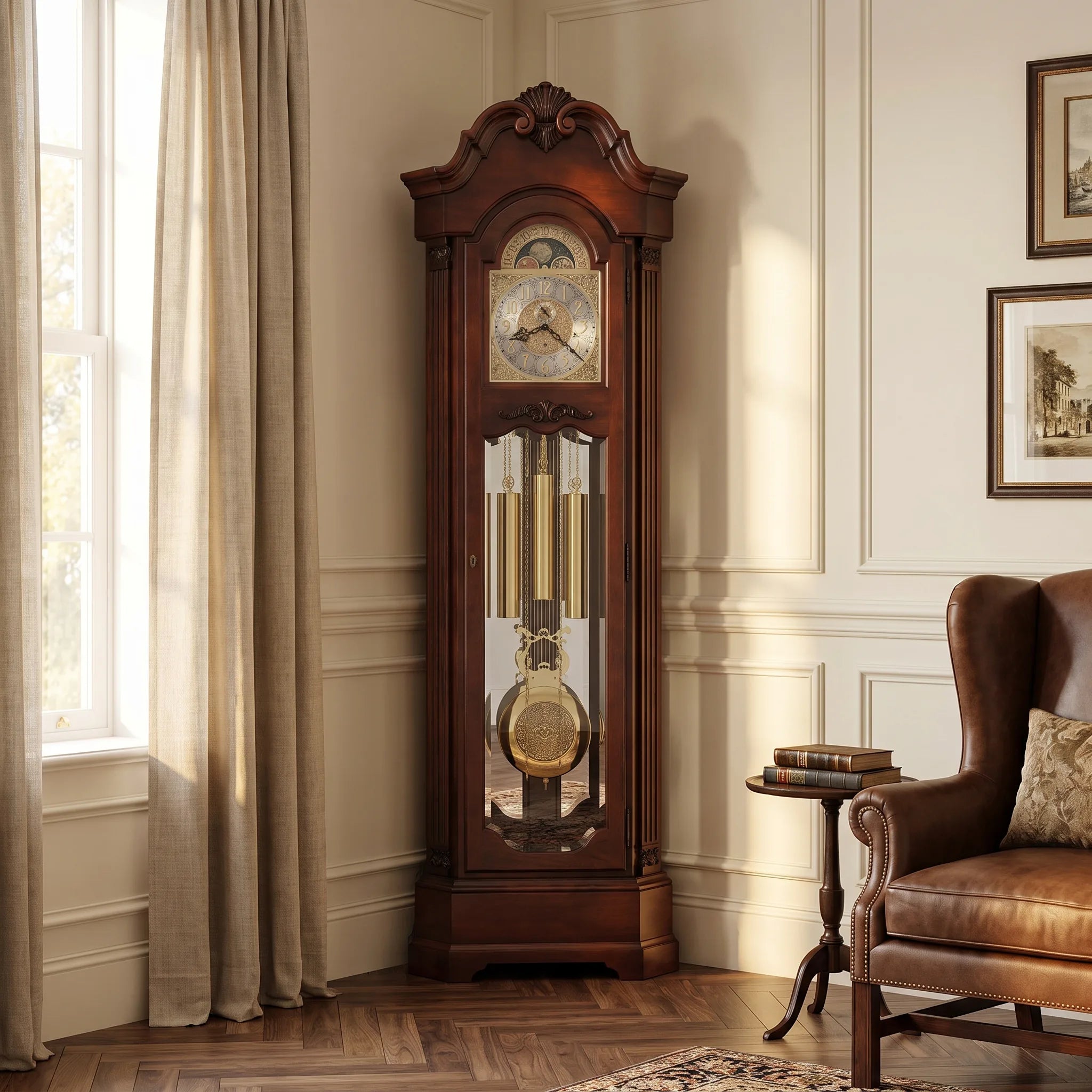 Horloge grand-père Wilford