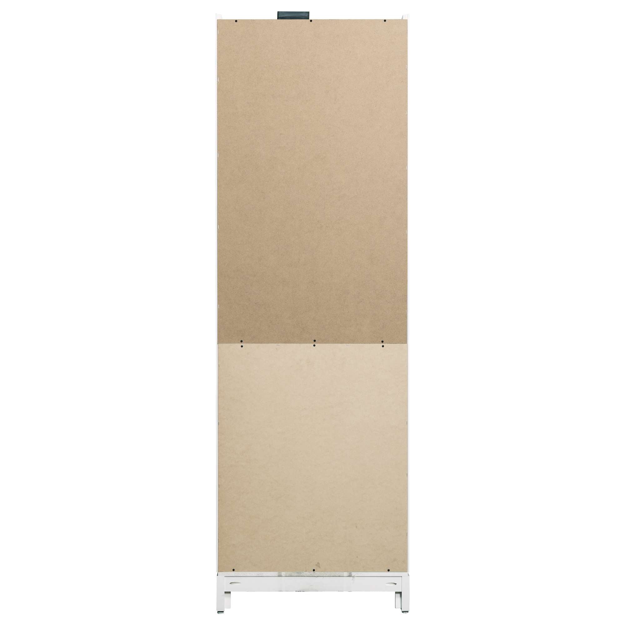 Blank vertical board with a smooth surface, suitable for presentations or displays.