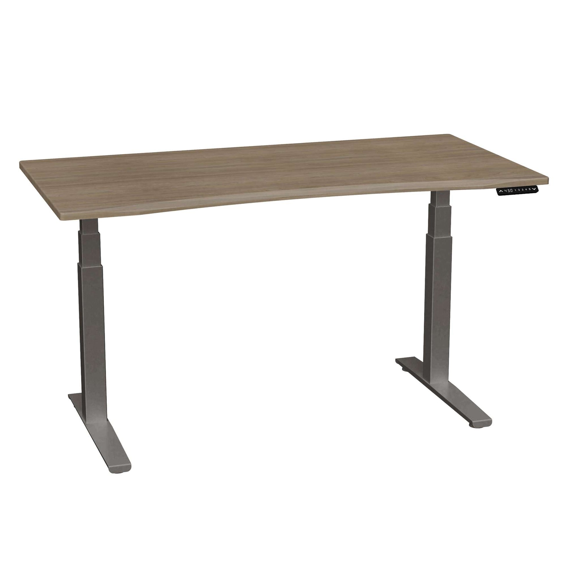 Bureau haut de gamme SmartMoves de 60 po et base réglable en hauteur