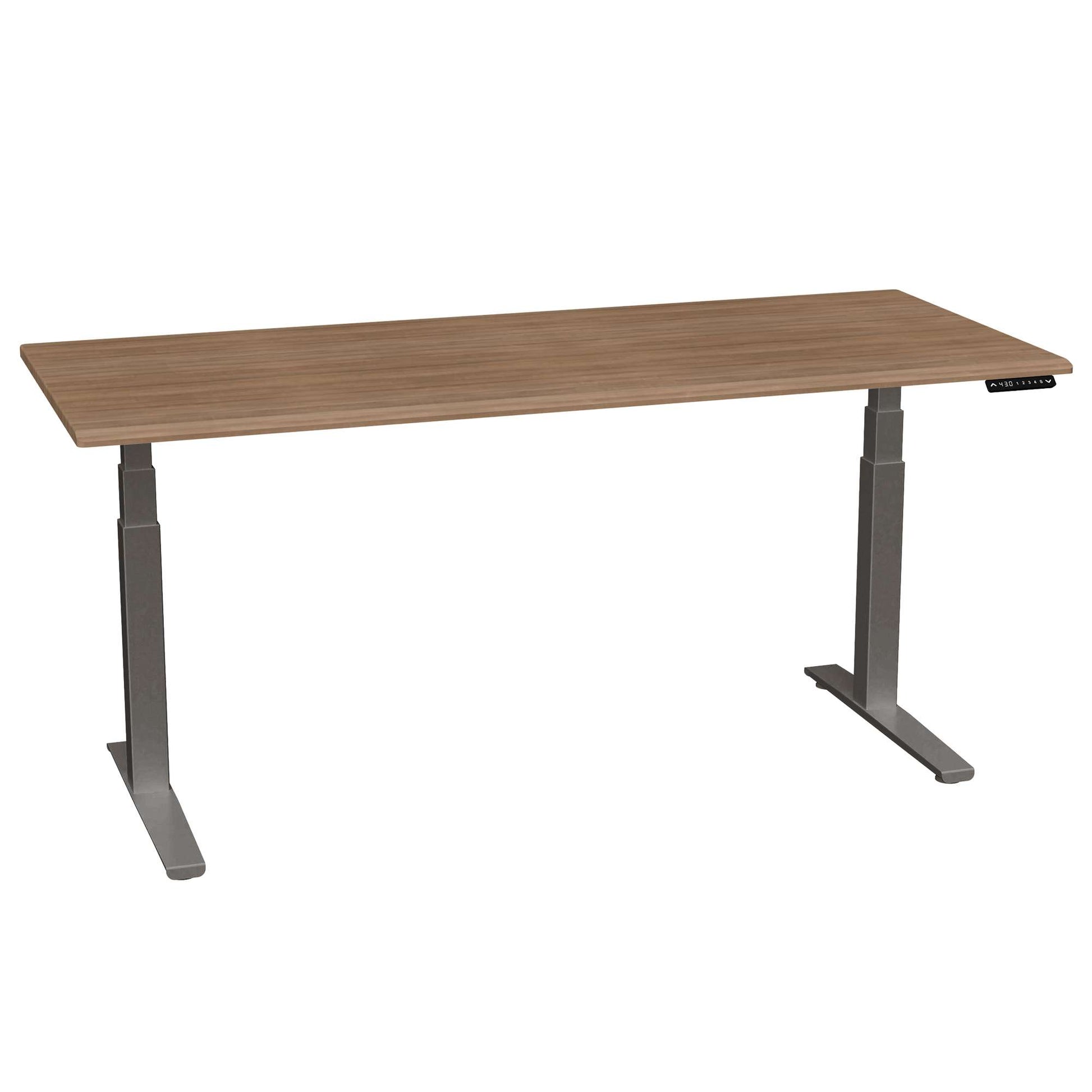 Bureau haut de gamme SmartMoves de 72 po et base réglable en hauteur