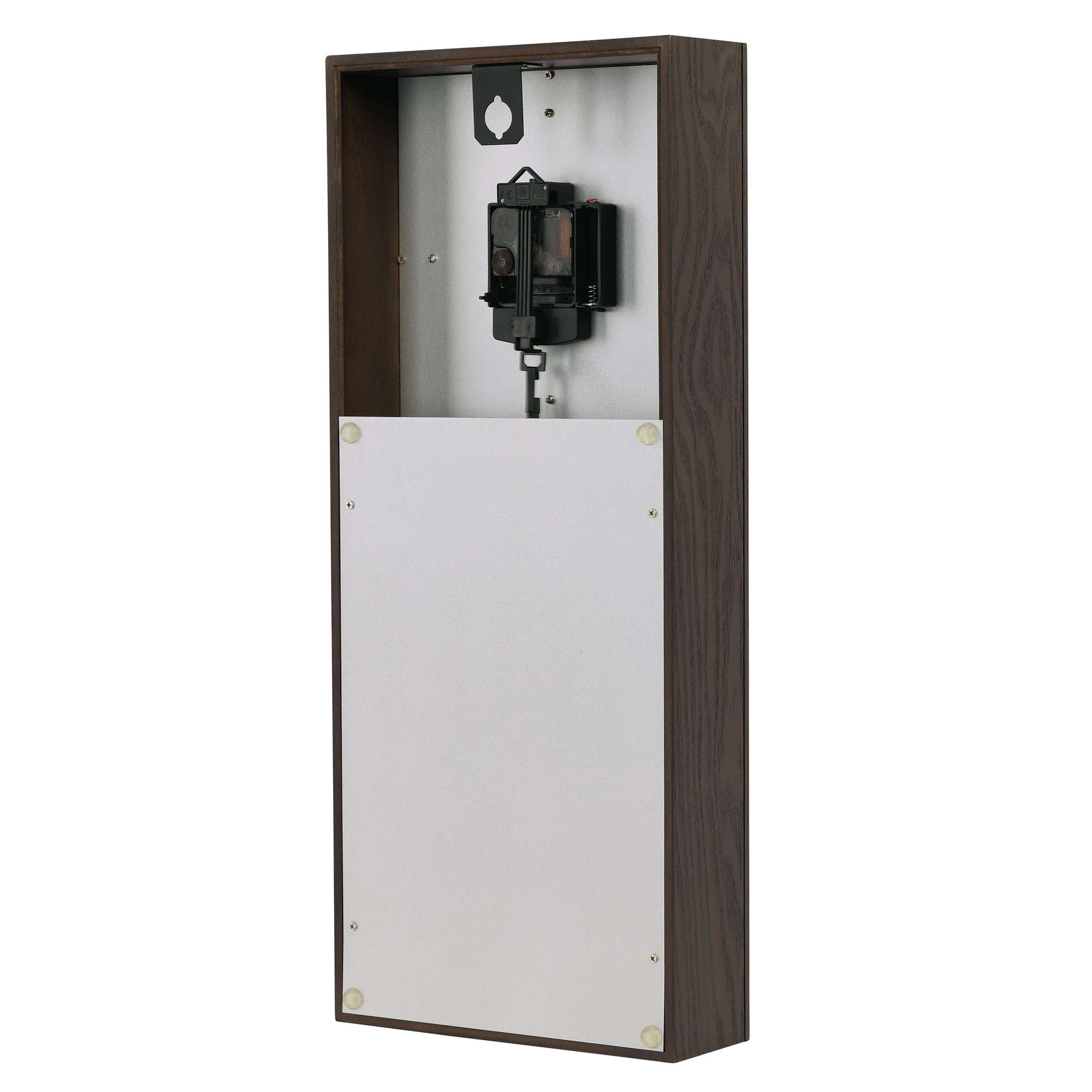 Wall-mounted display box with a lock mechanism