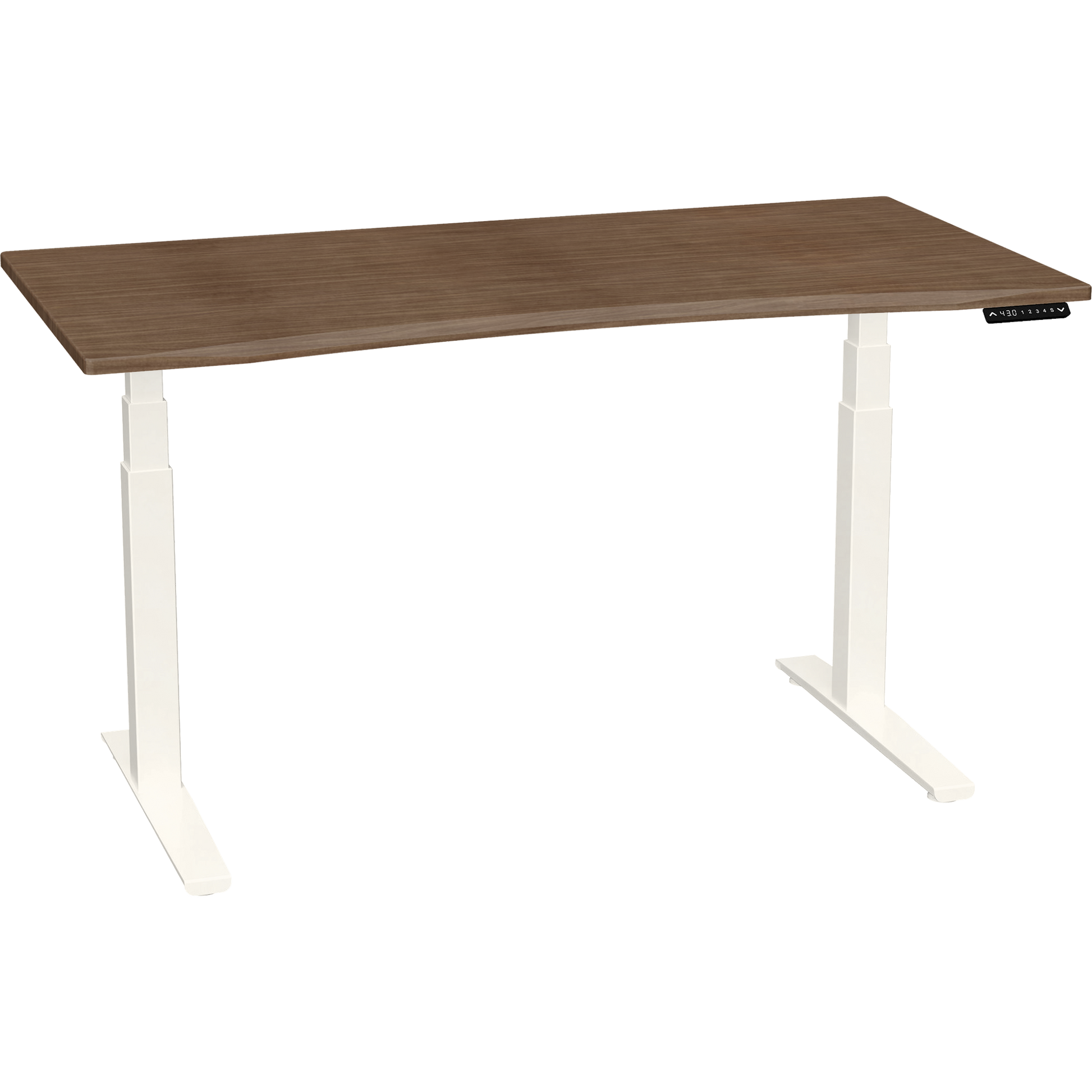 Bureau haut de gamme SmartMoves de 60 po et base réglable en hauteur