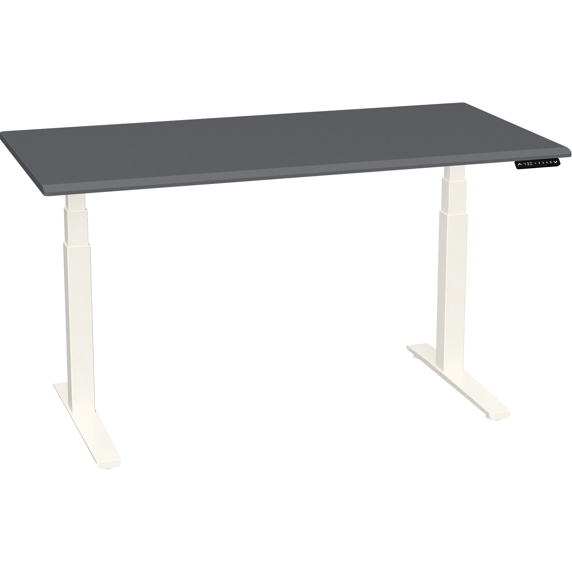 Bureau haut de gamme SmartMoves de 60 po et base réglable en hauteur