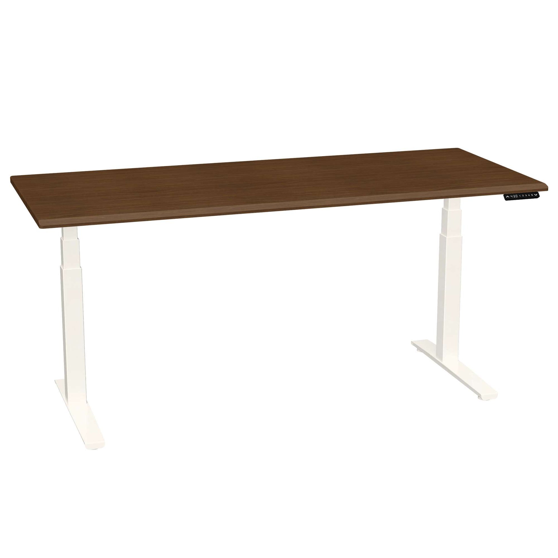Bureau haut de gamme SmartMoves de 72 po et base réglable en hauteur