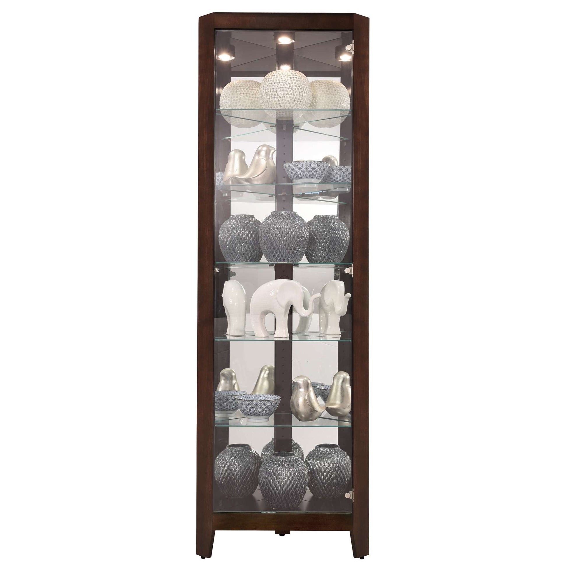 Tamsin Corner Curio Cabinet