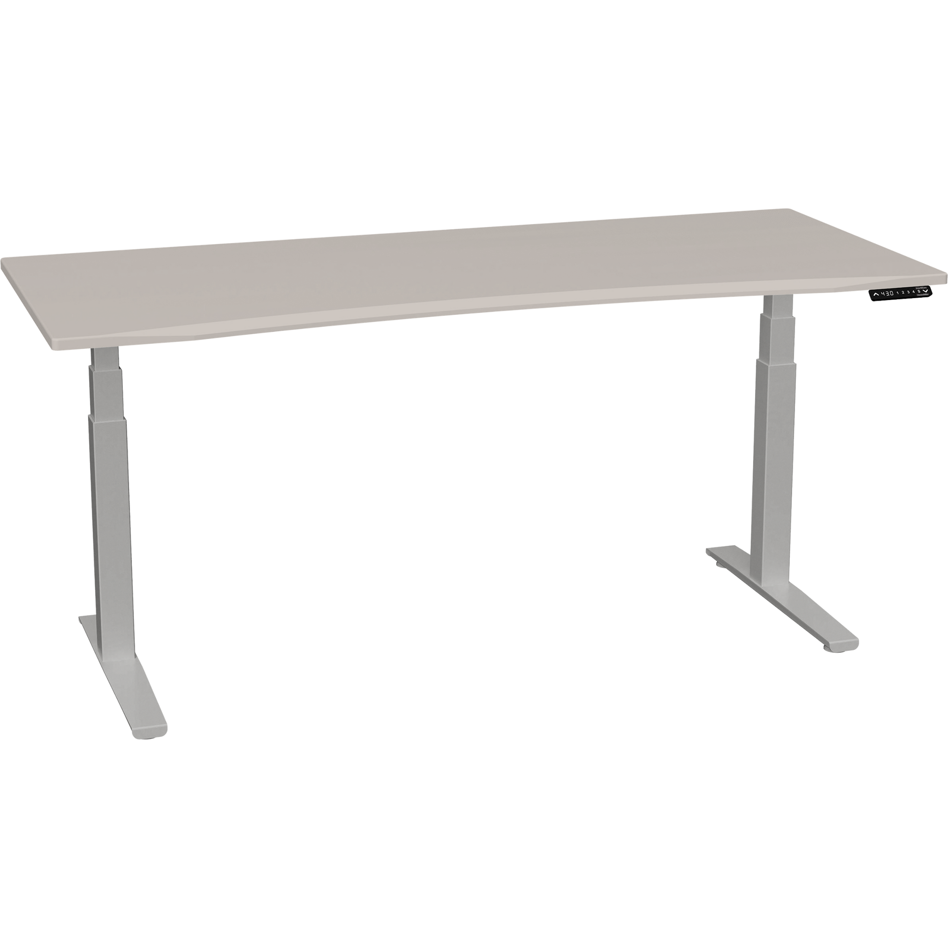 Bureau SmartMoves de 72 po et base réglable en hauteur