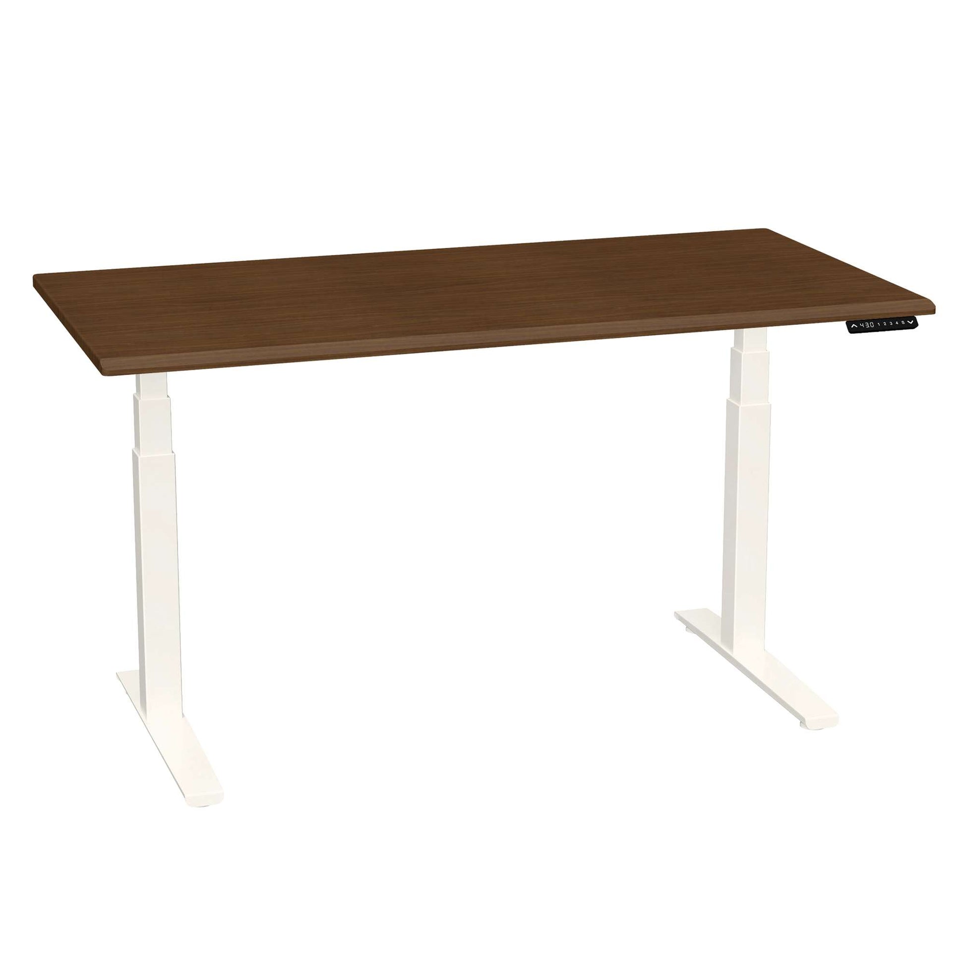 Bureau haut de gamme SmartMoves de 60 po et base réglable en hauteur