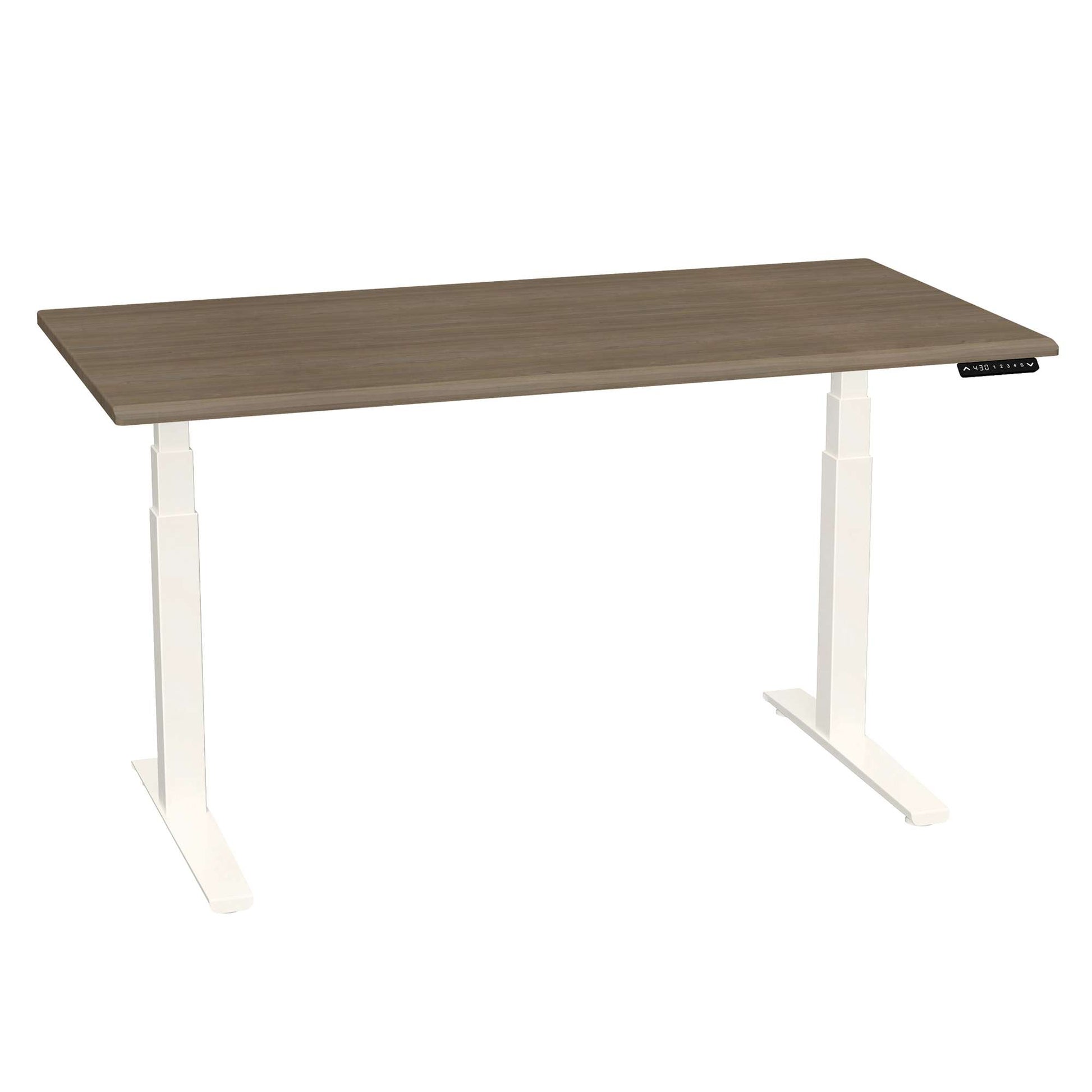 Bureau haut de gamme SmartMoves de 60 po et base réglable en hauteur