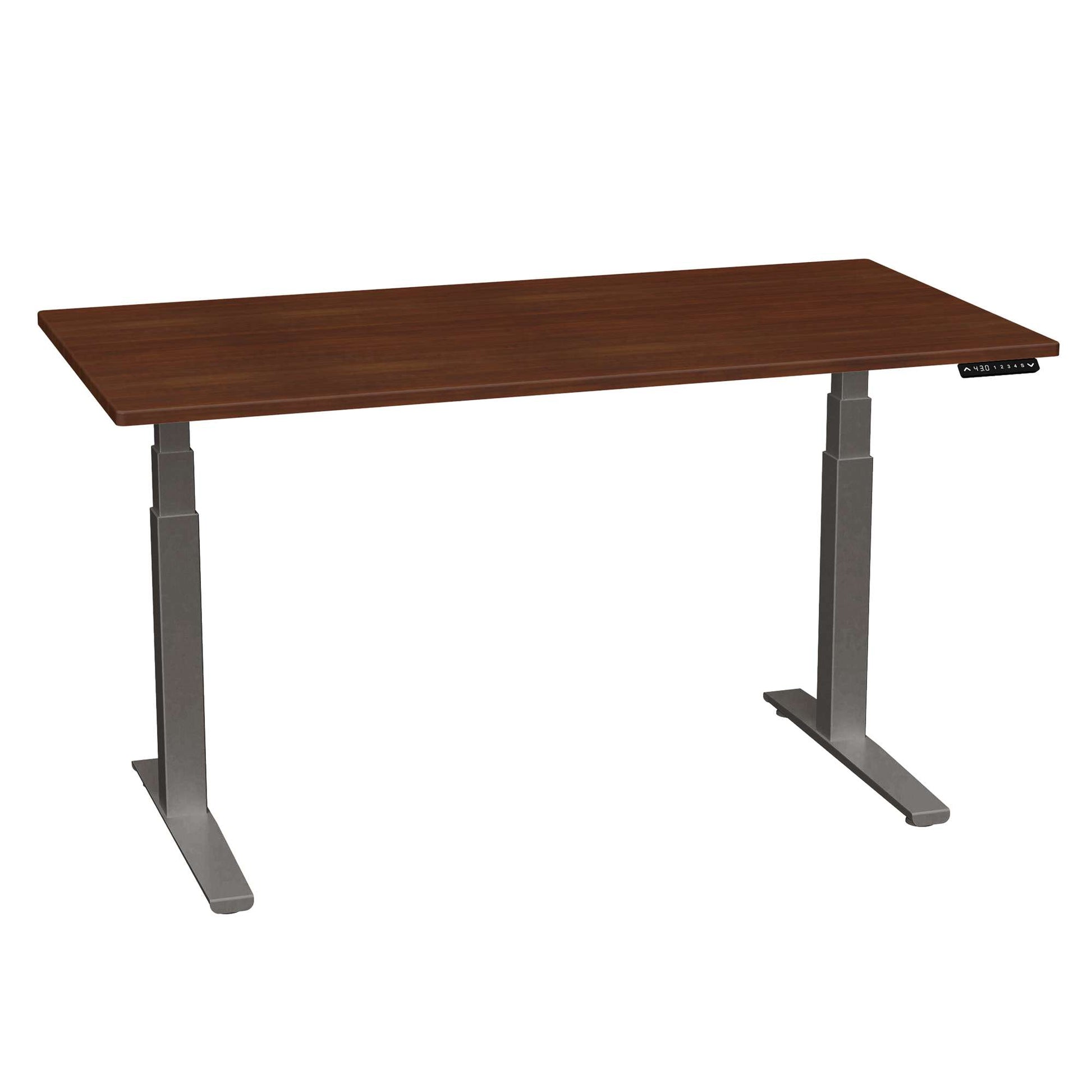 Bureau haut de gamme SmartMoves de 60 po et base réglable en hauteur