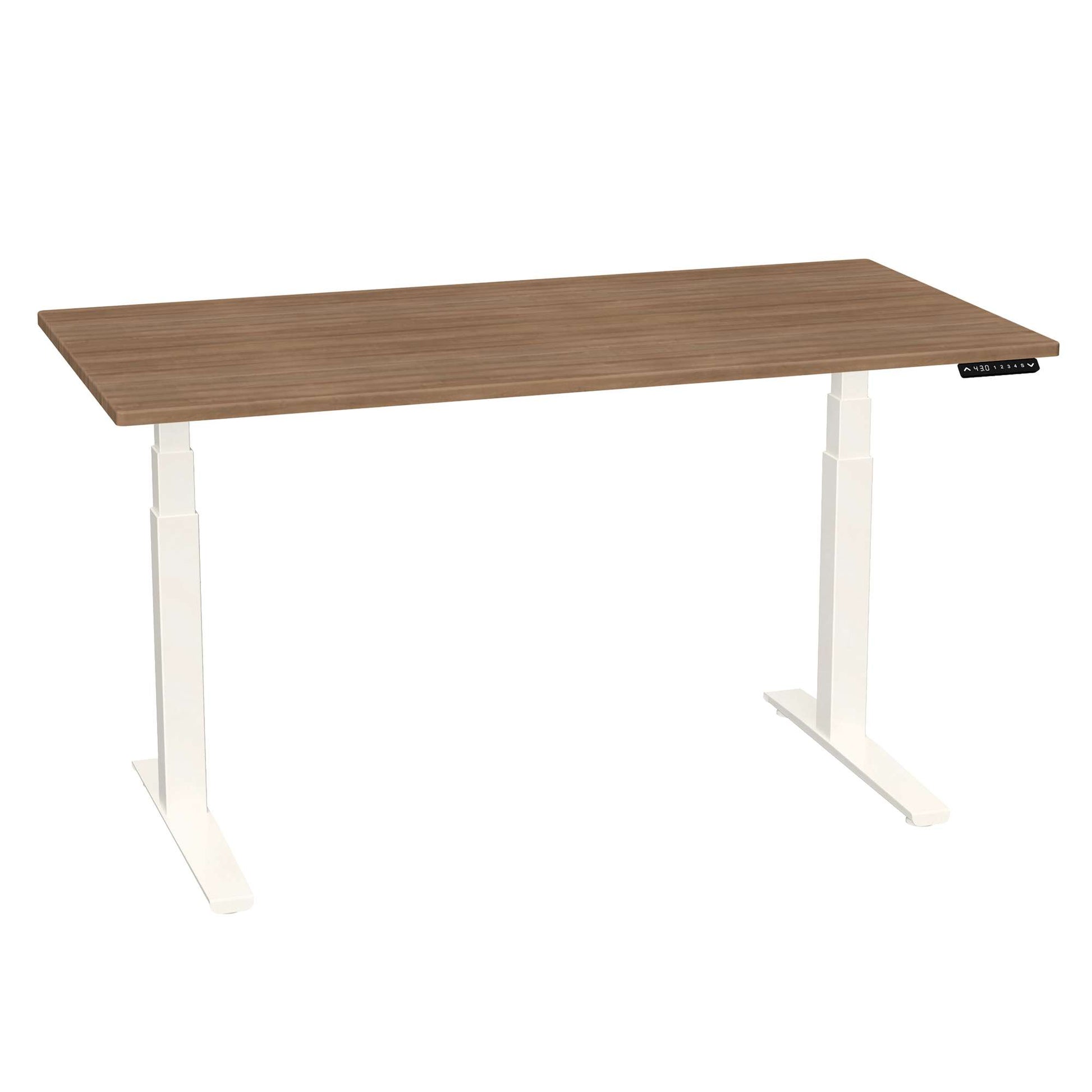 Bureau haut de gamme SmartMoves de 60 po et base réglable en hauteur