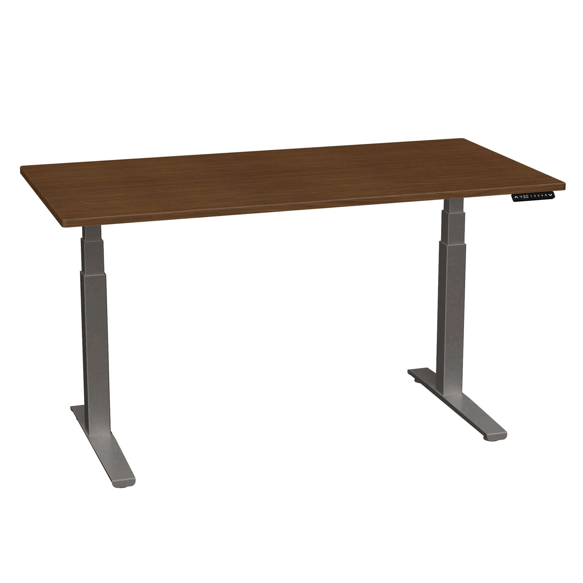 Bureau haut de gamme SmartMoves de 60 po et base réglable en hauteur