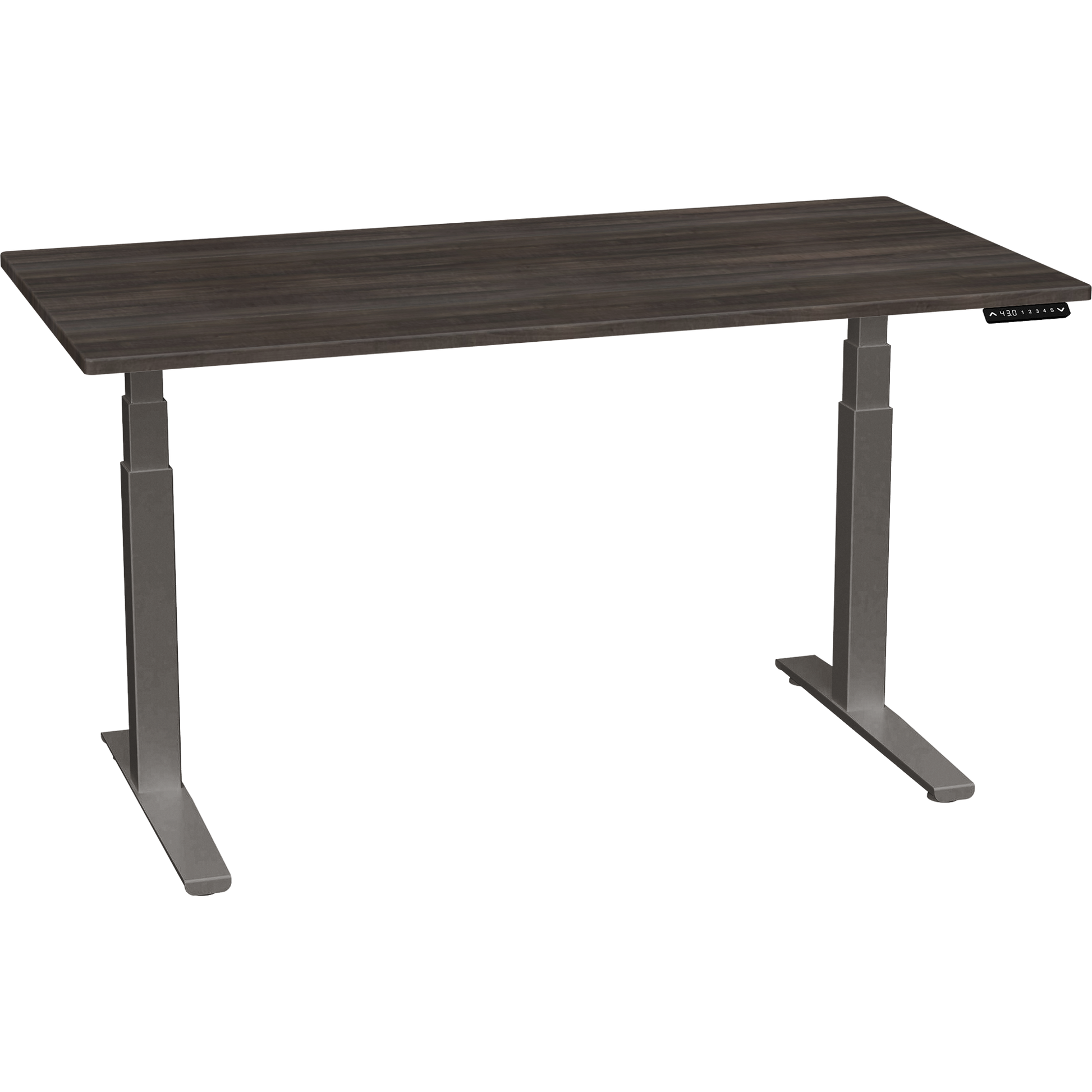 Bureau haut de gamme SmartMoves de 60 po et base réglable en hauteur