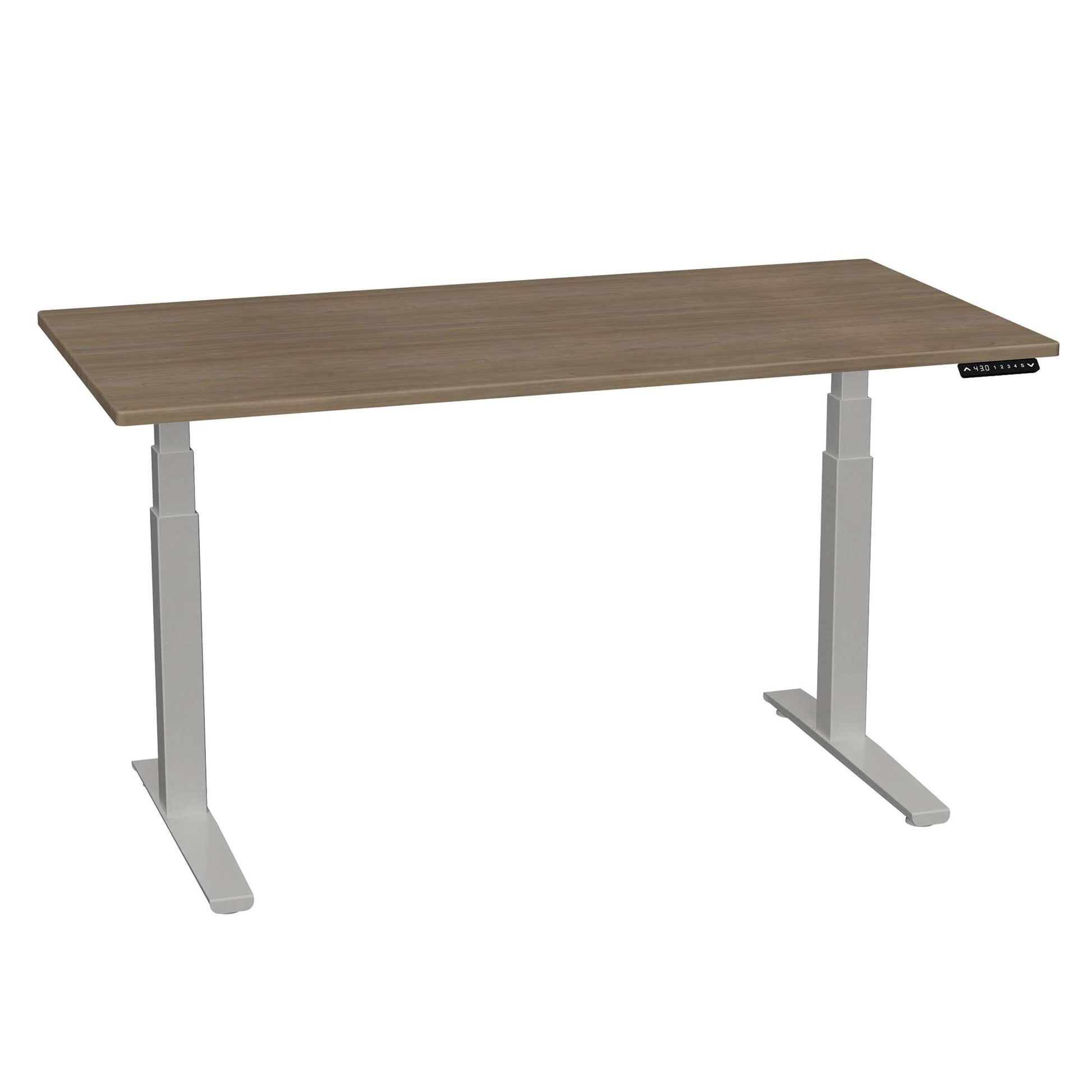 Bureau haut de gamme SmartMoves de 60 po et base réglable en hauteur