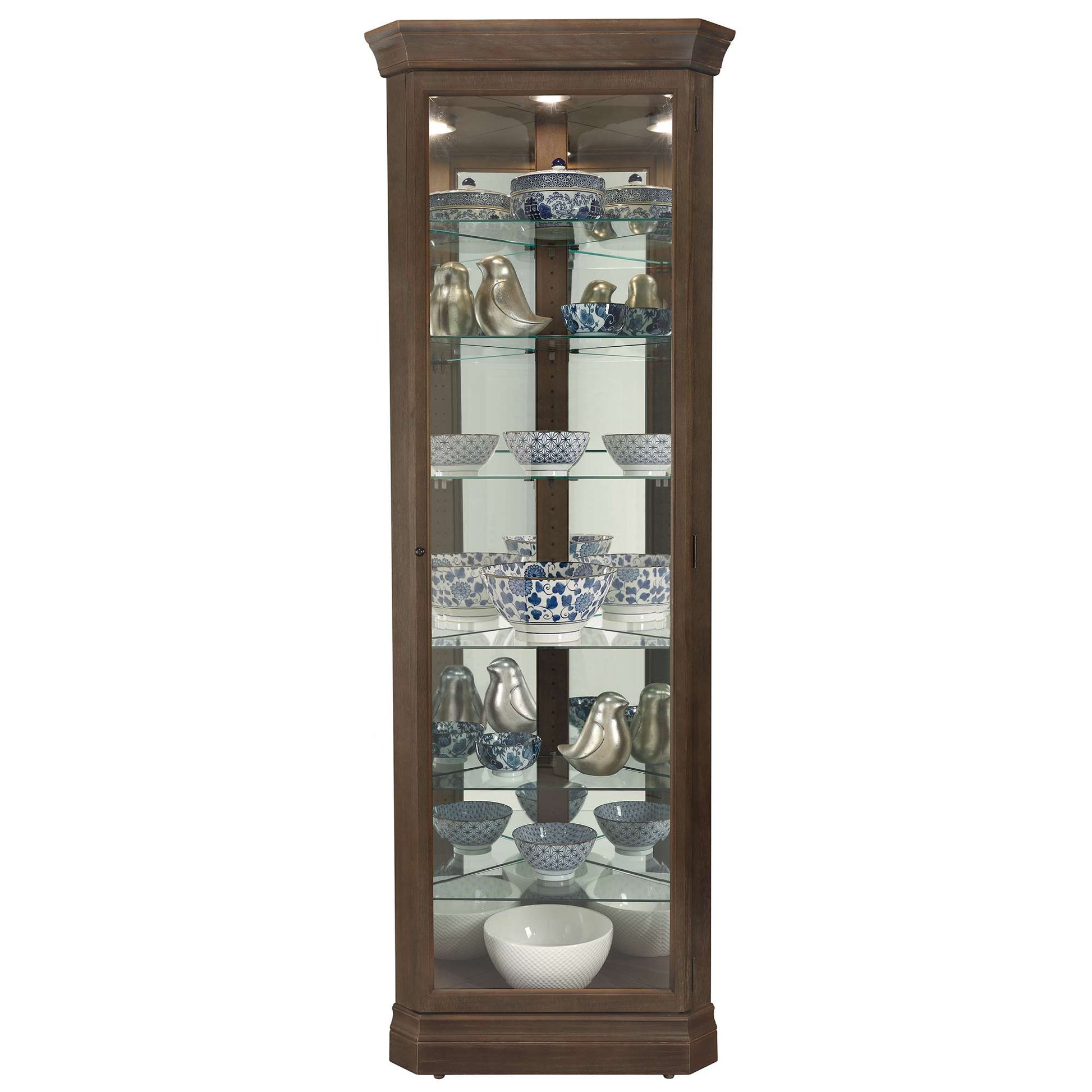 Armoire à curiosités d'angle Delia