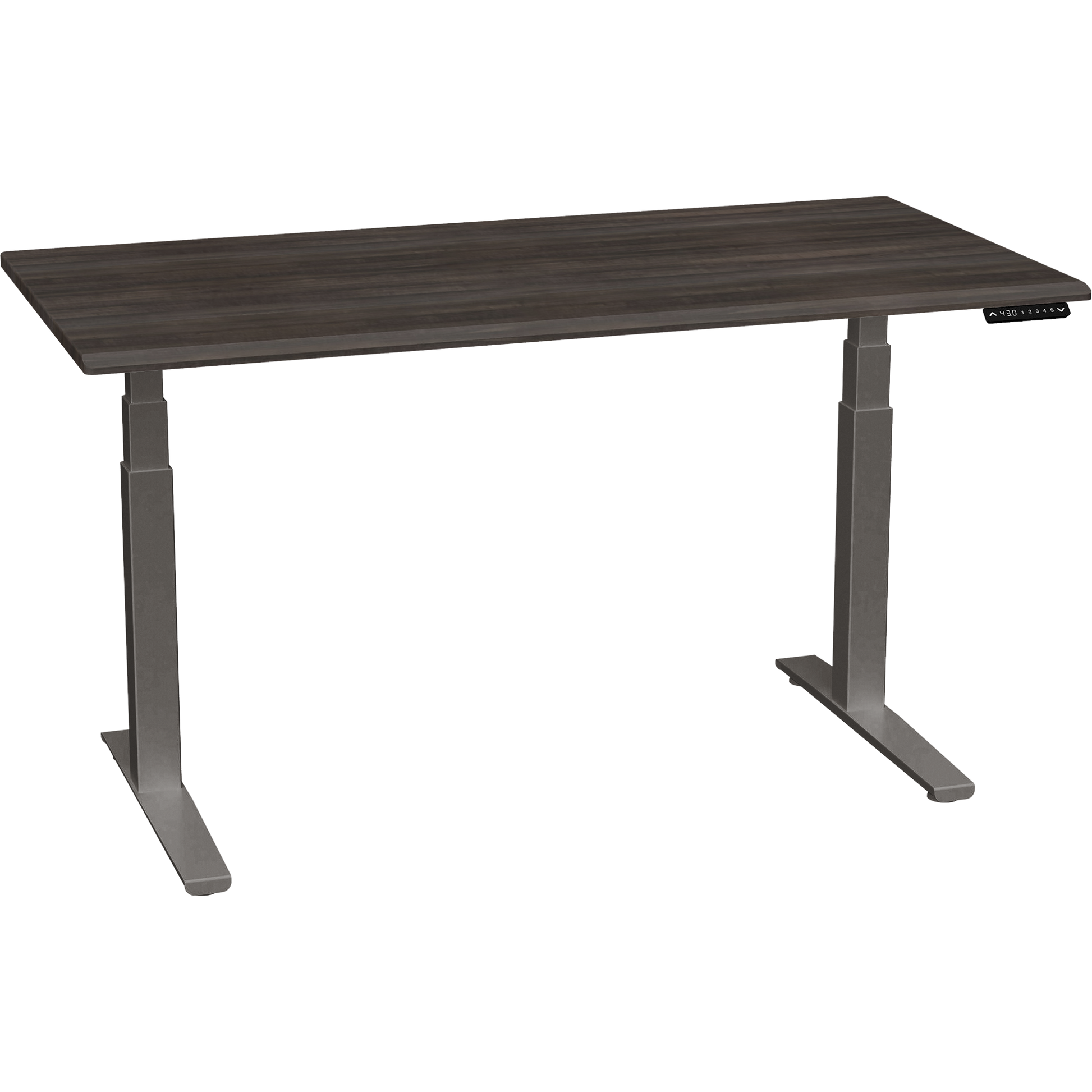 Bureau haut de gamme SmartMoves de 60 po et base réglable en hauteur