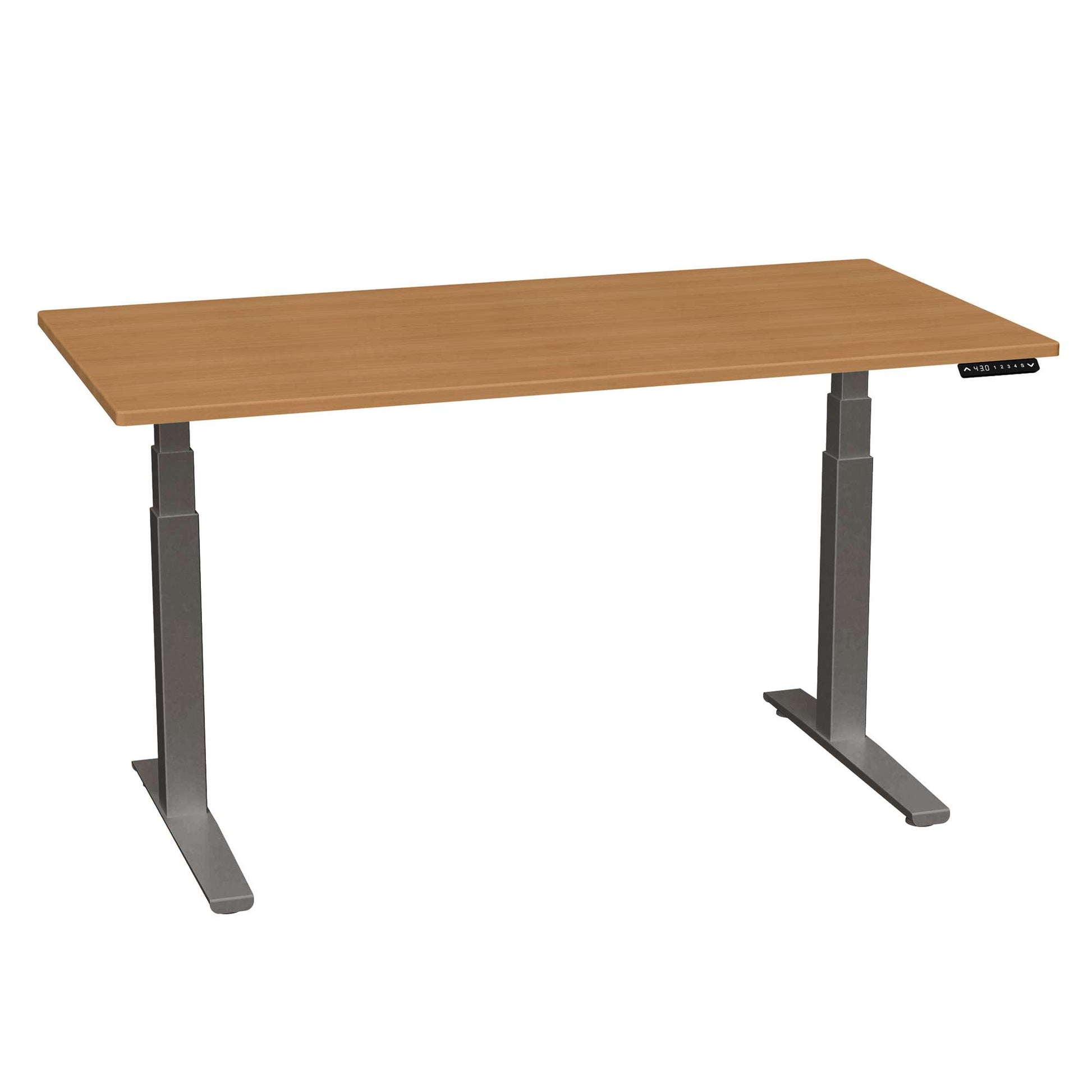 Bureau haut de gamme SmartMoves de 60 po et base réglable en hauteur