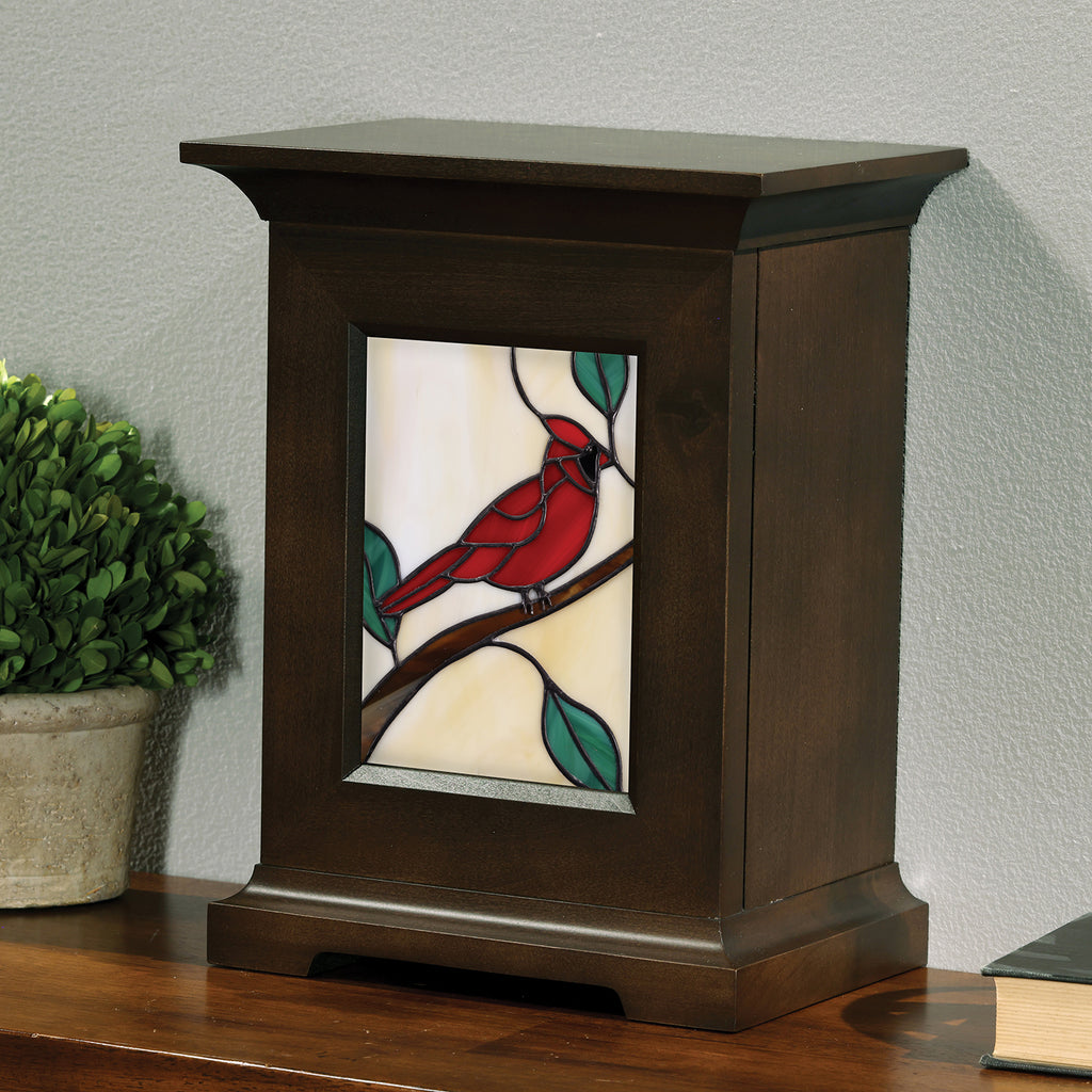 Stained Glass Urns