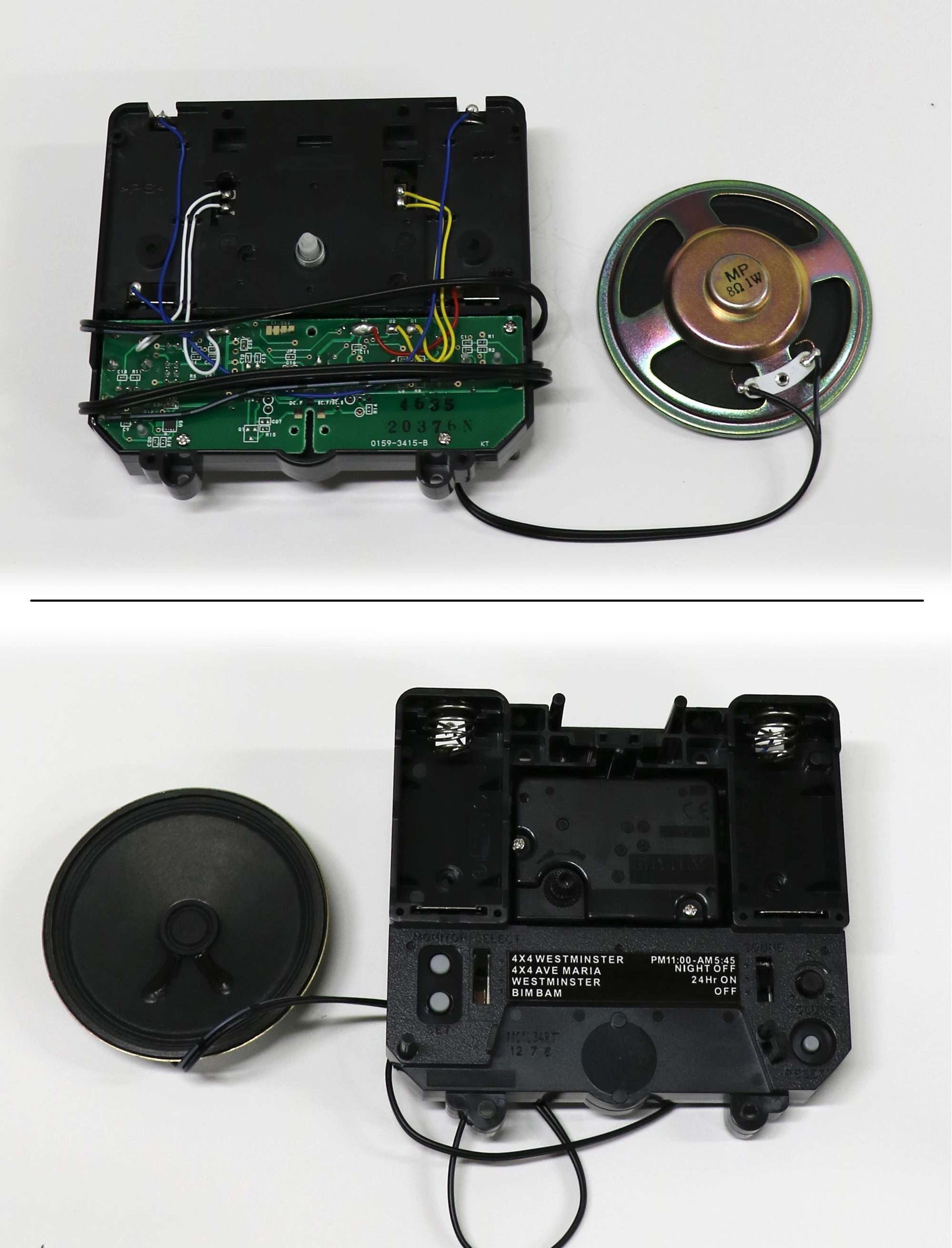 Mouvement de la batterie