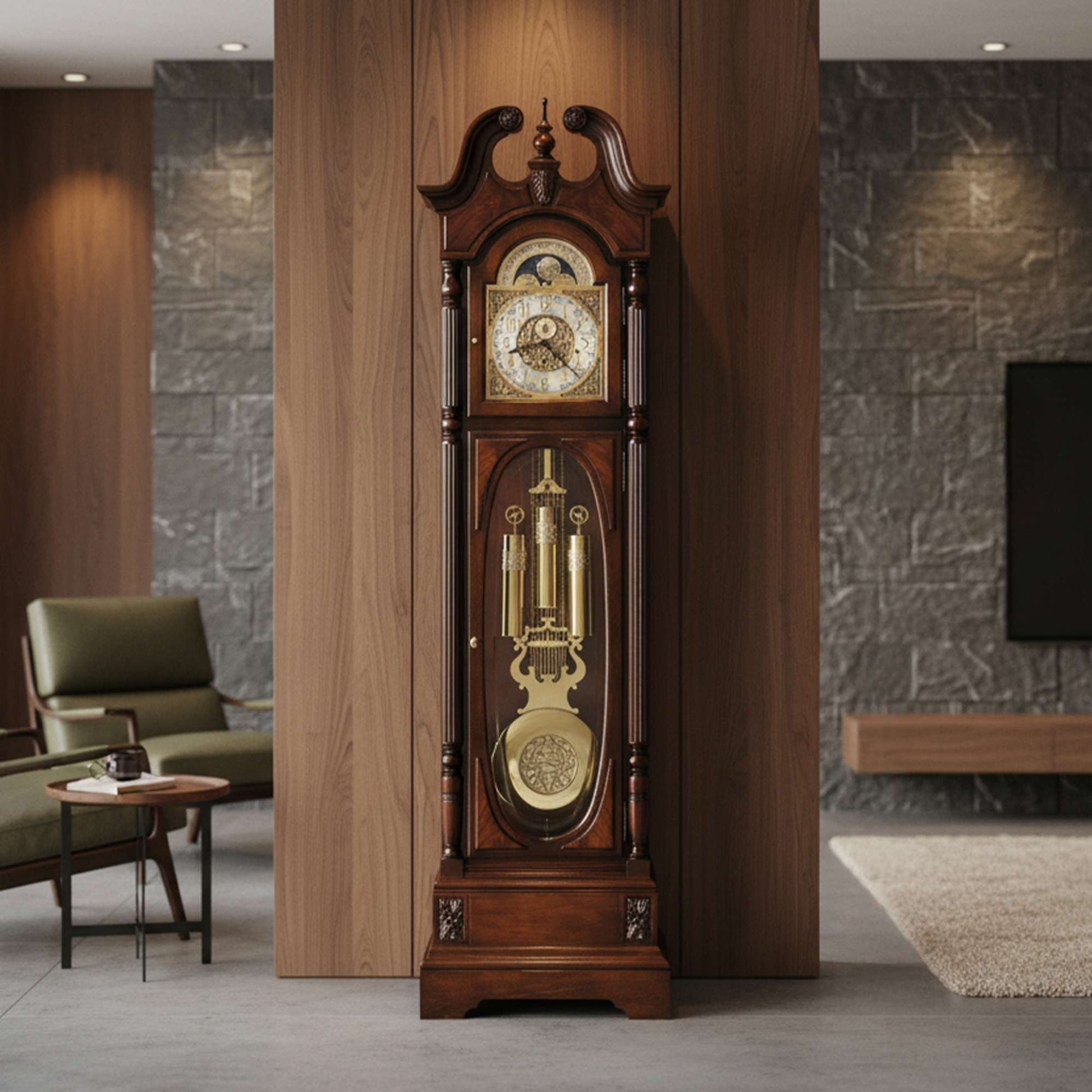 Horloge grand-père Stewart