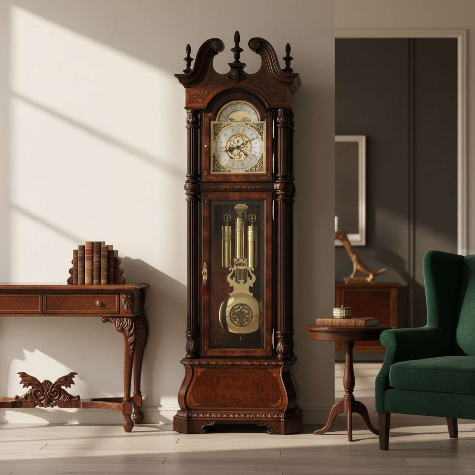 Horloge grand-père JH Miller