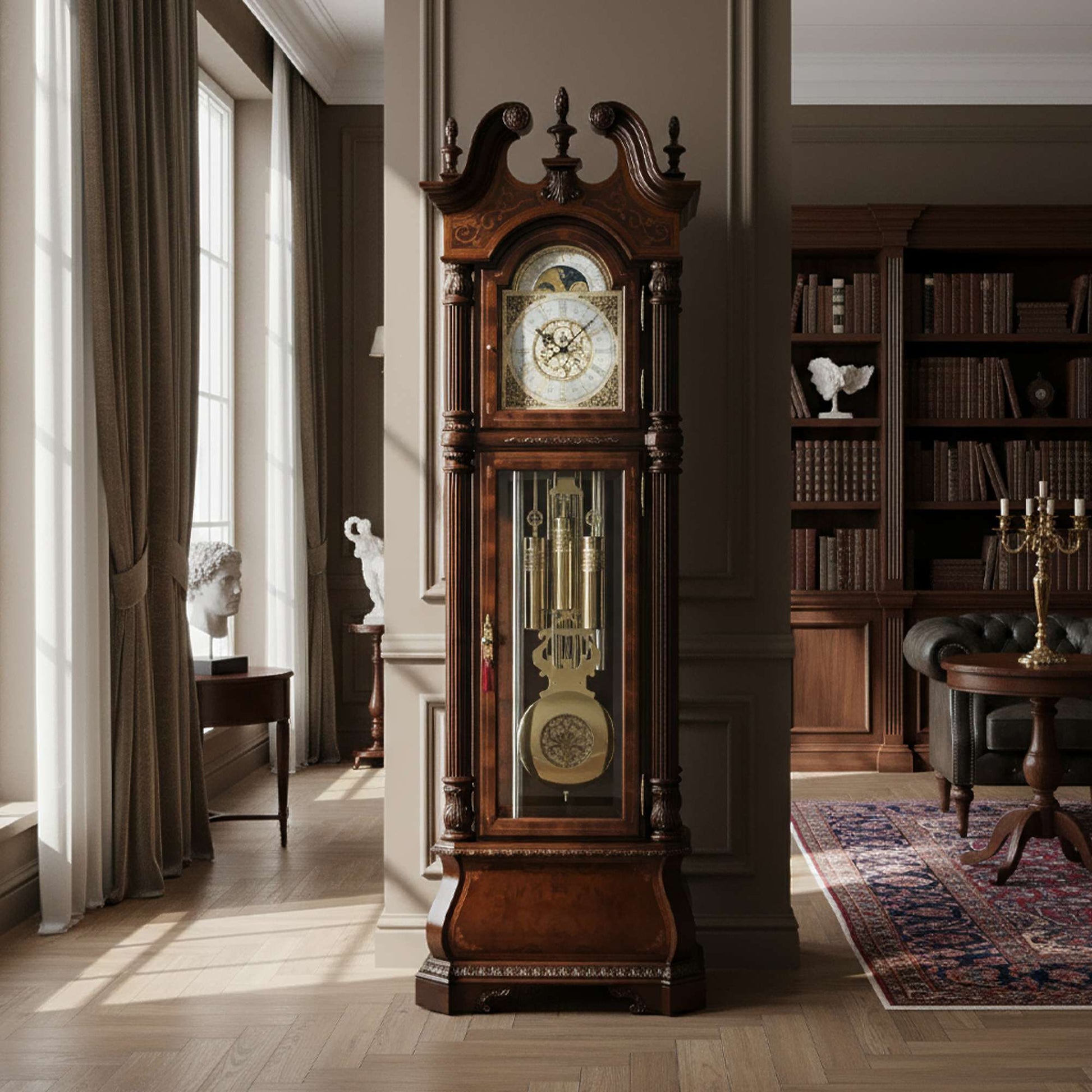 Horloge grand-père JH Miller II