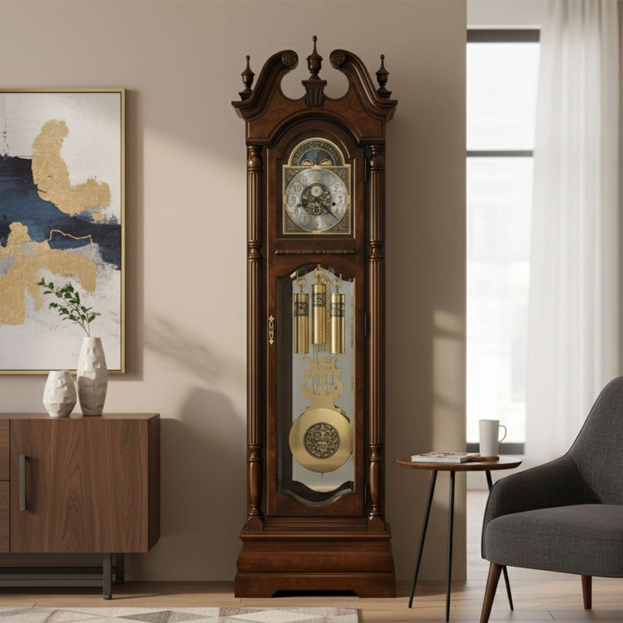 Edinburg Grandfather Clock