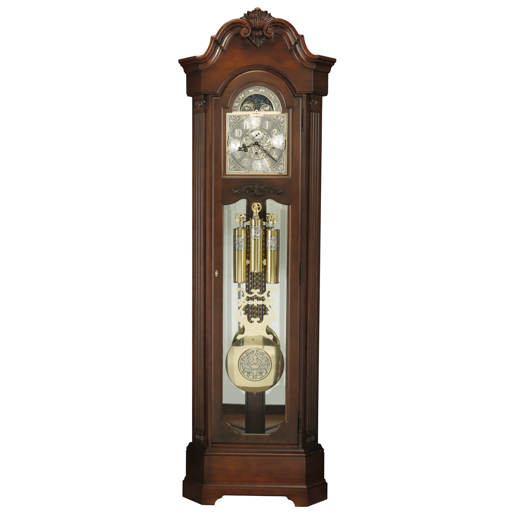 Celine Corner Grandfather Clock (Non-Distressed)