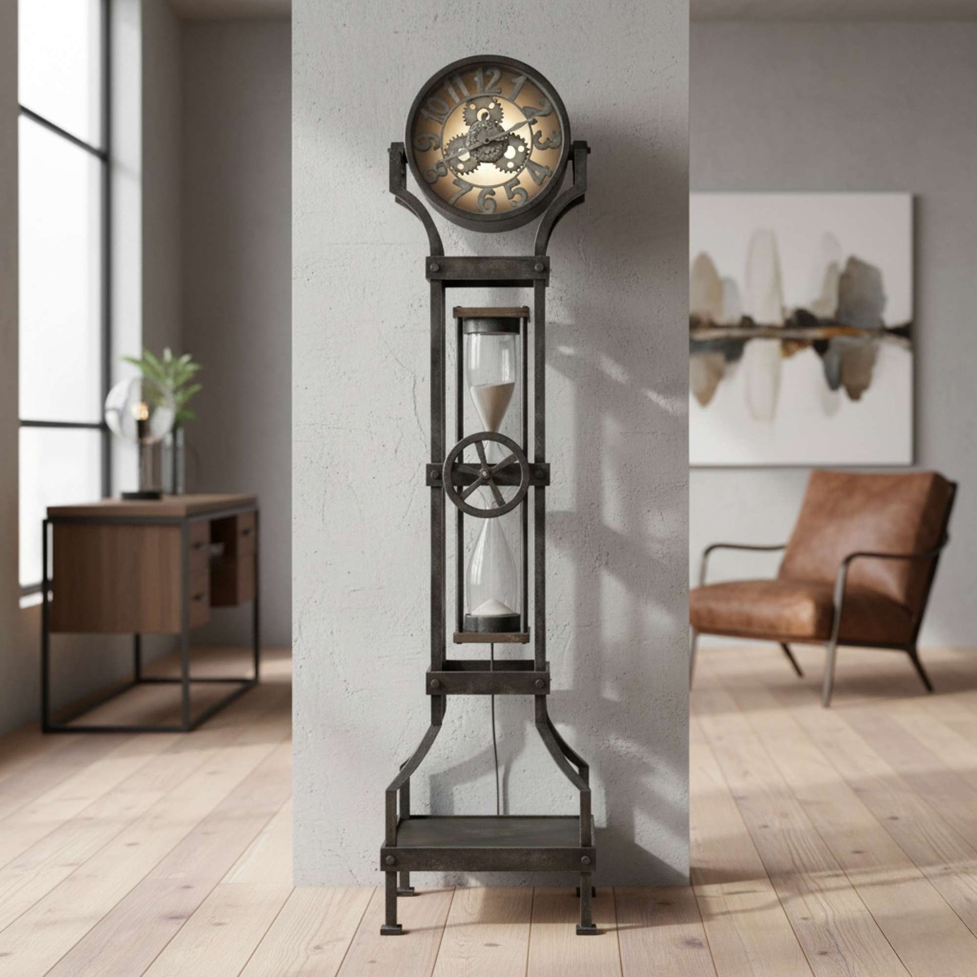 Hourglass III Grandfather Clock
