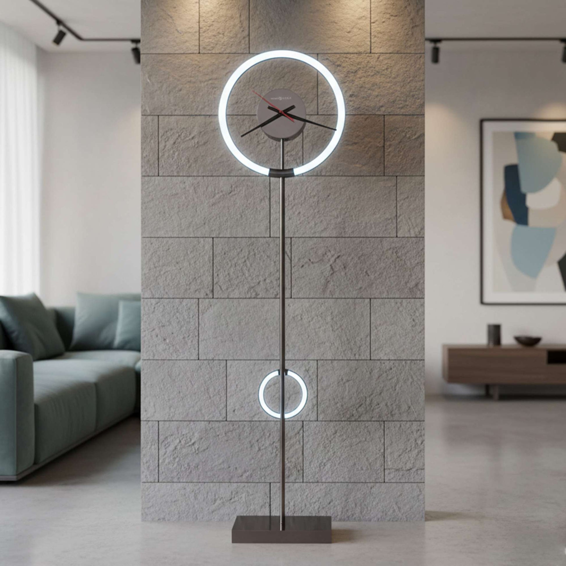 Horloge grand-père à prisme