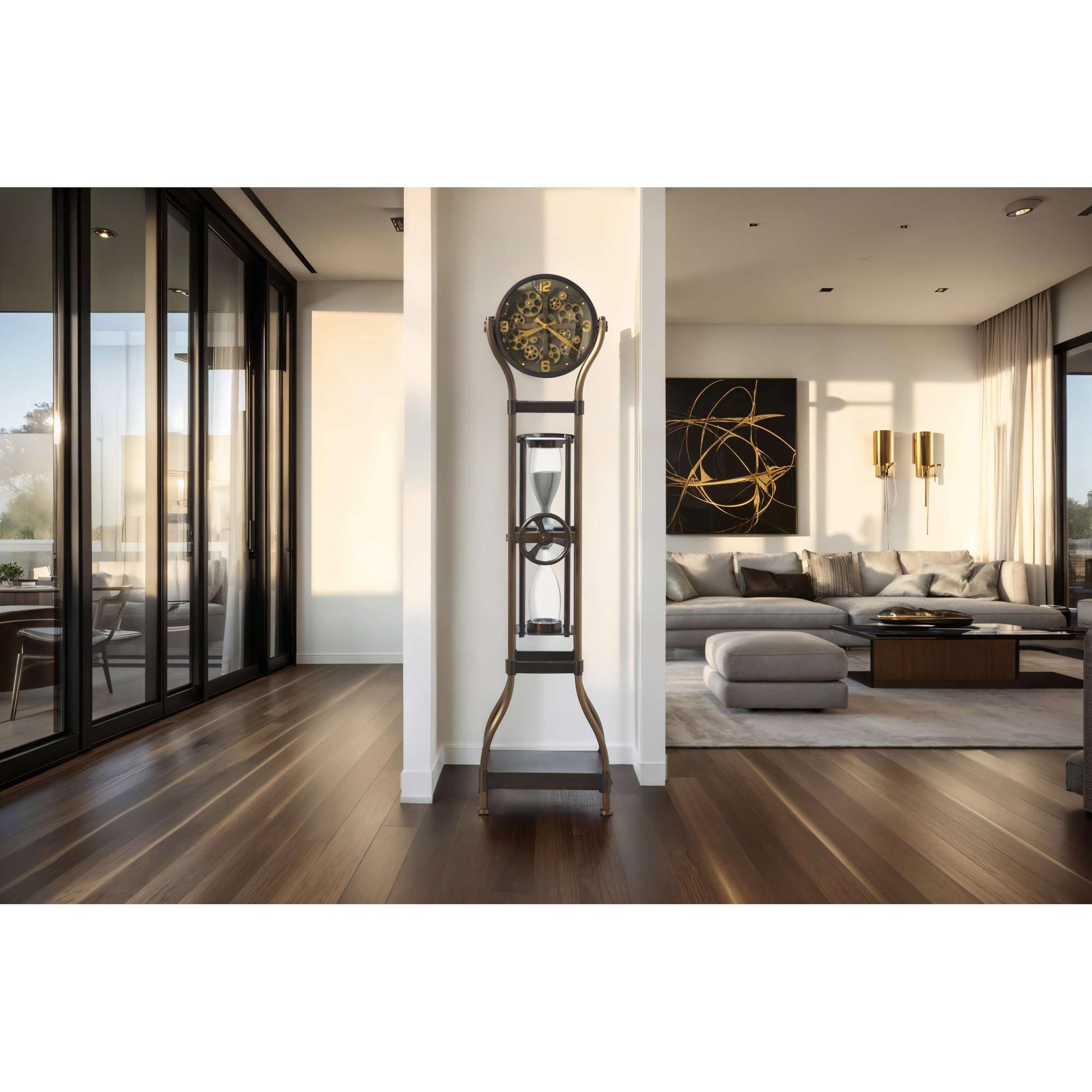Hourglass IV Grandfather Clock