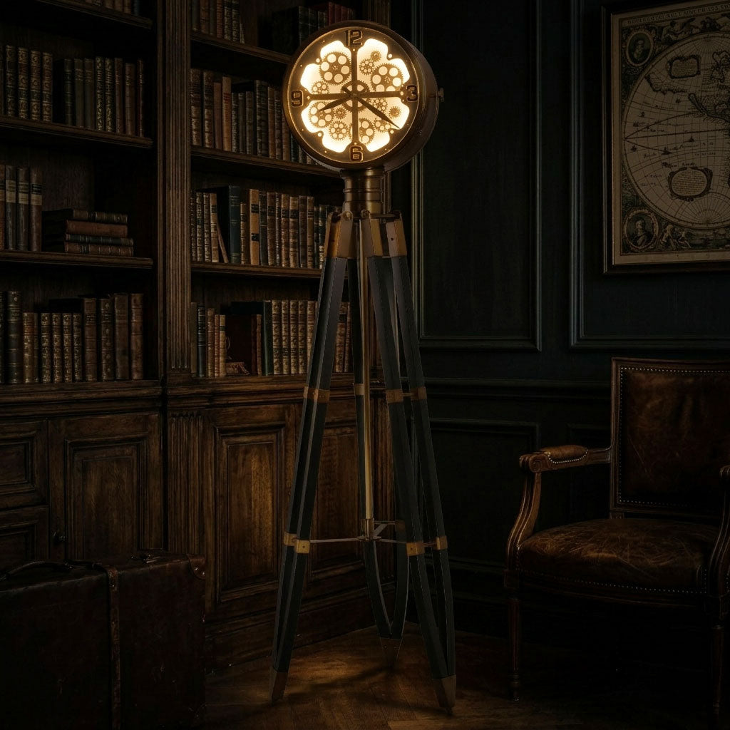 Horloge grand-père tripode Caspian II