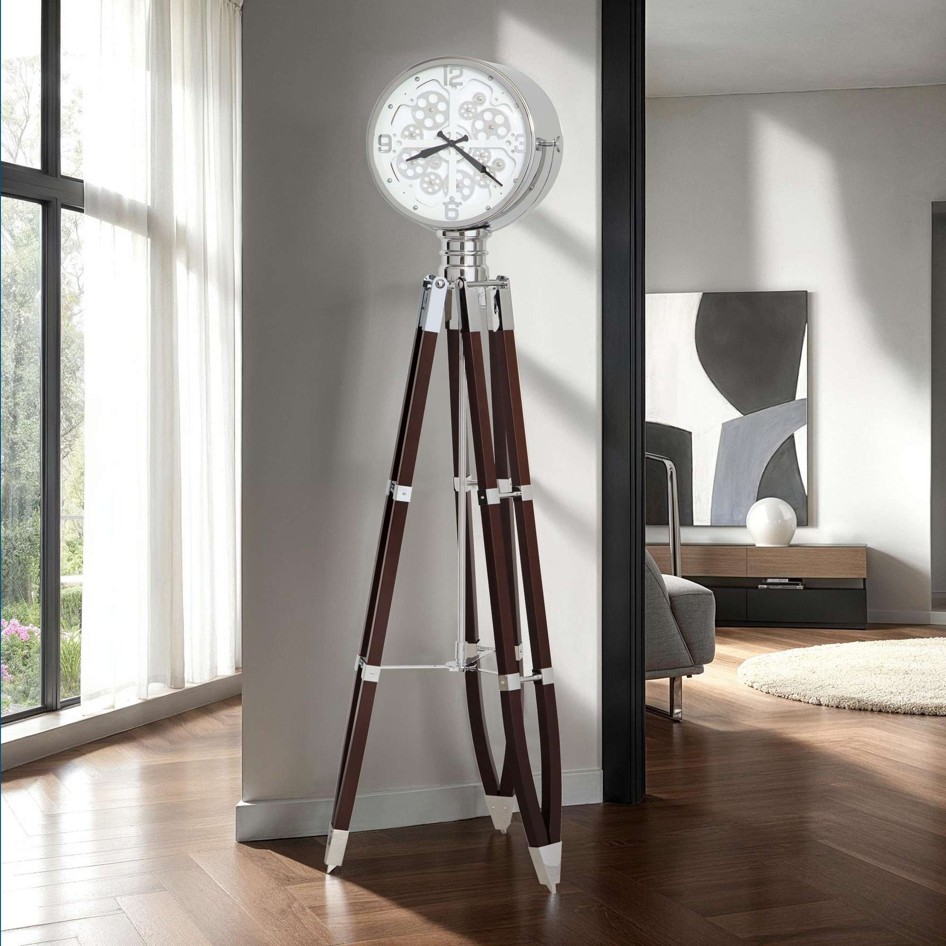 Horloge grand-père tripode Caspian