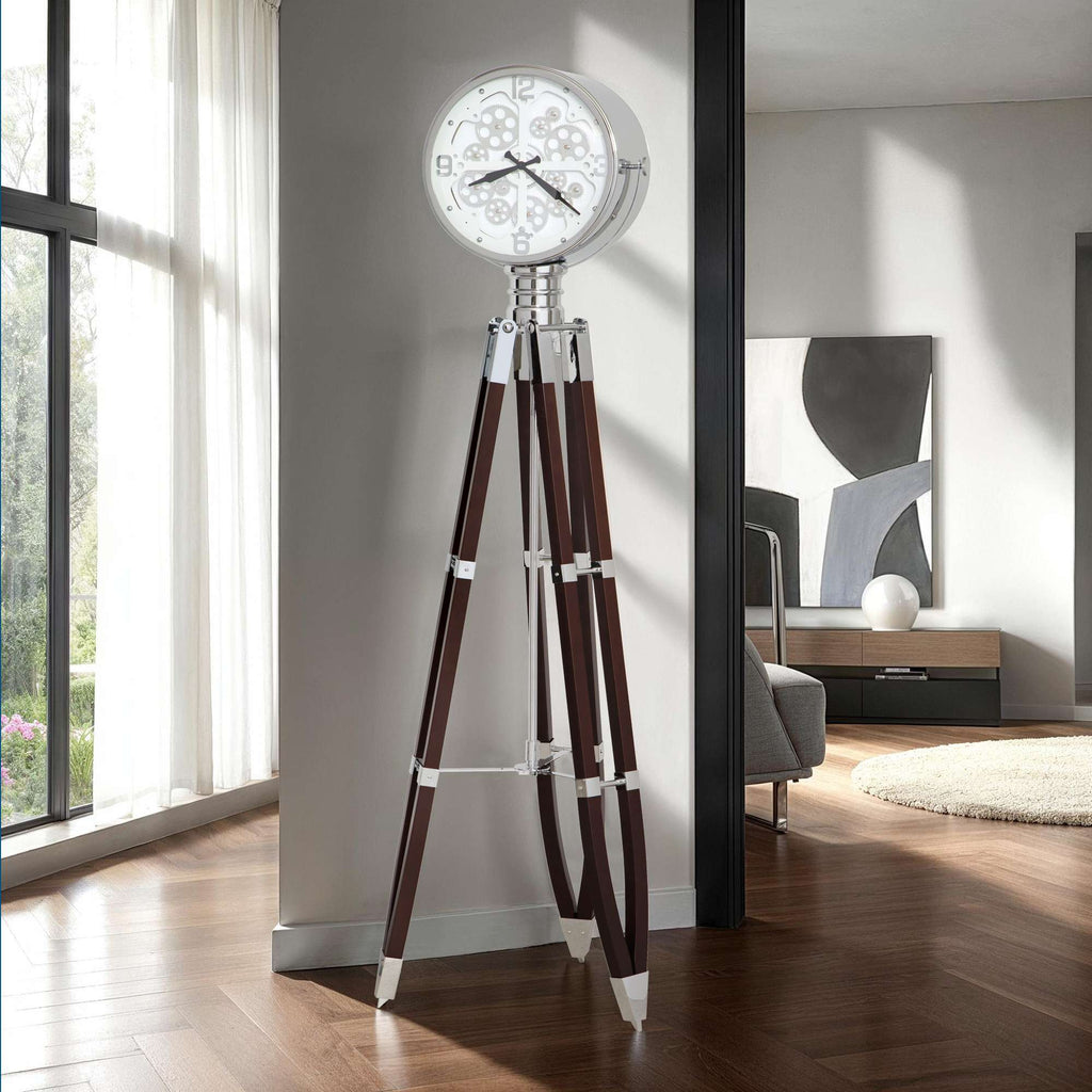 Caspian Tripod Grandfather Clock