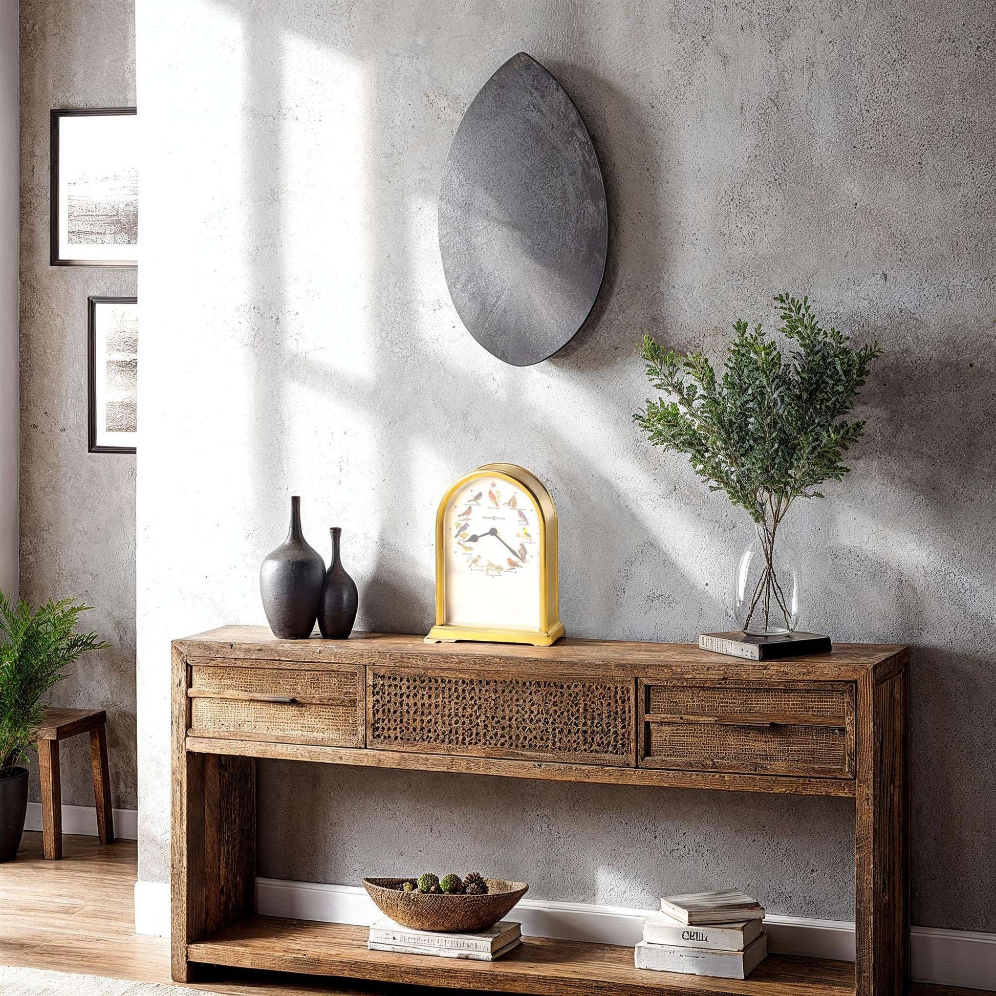 Horloge de table Oiseaux chanteurs d'Amérique du Nord III