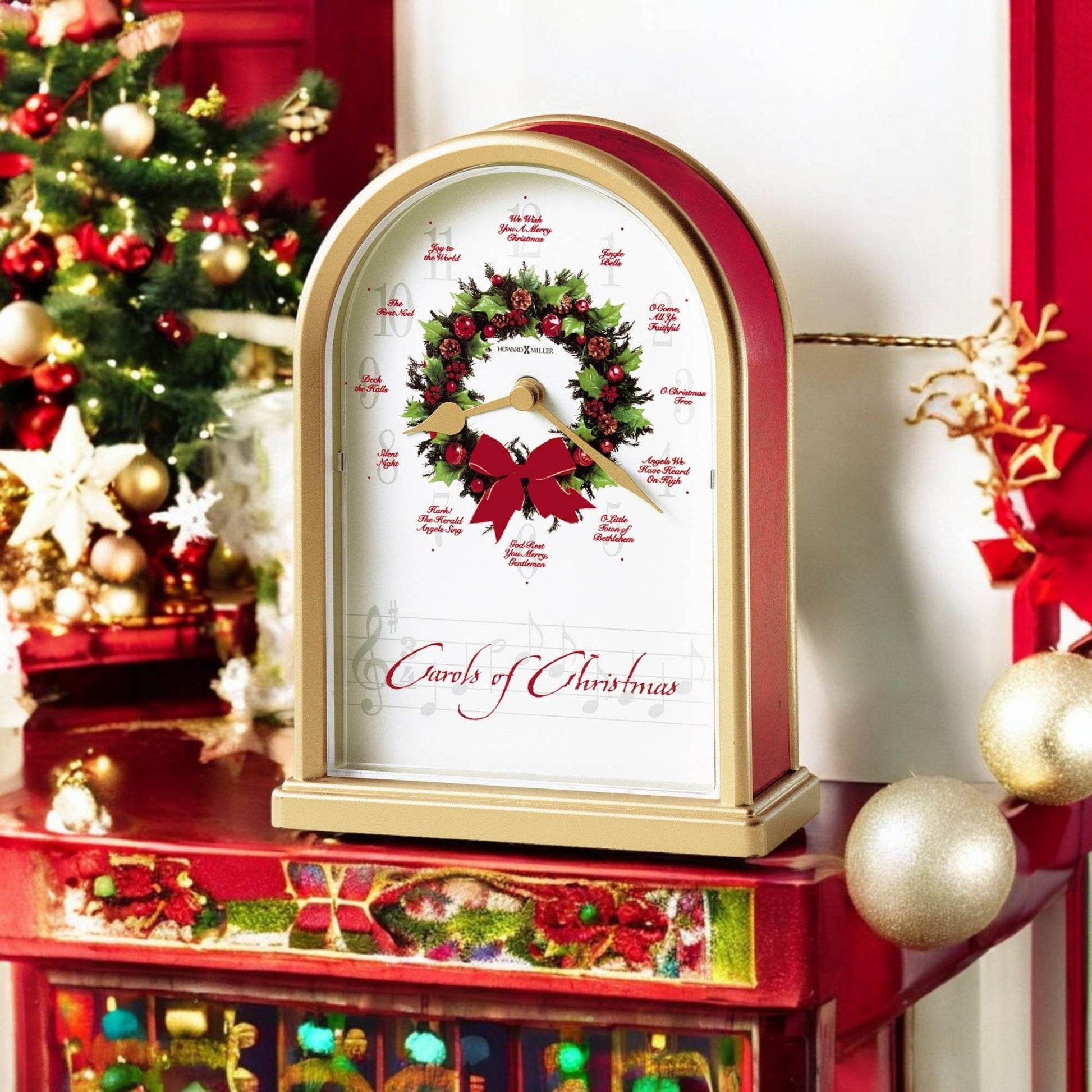 Horloge de table Chants de Noël II