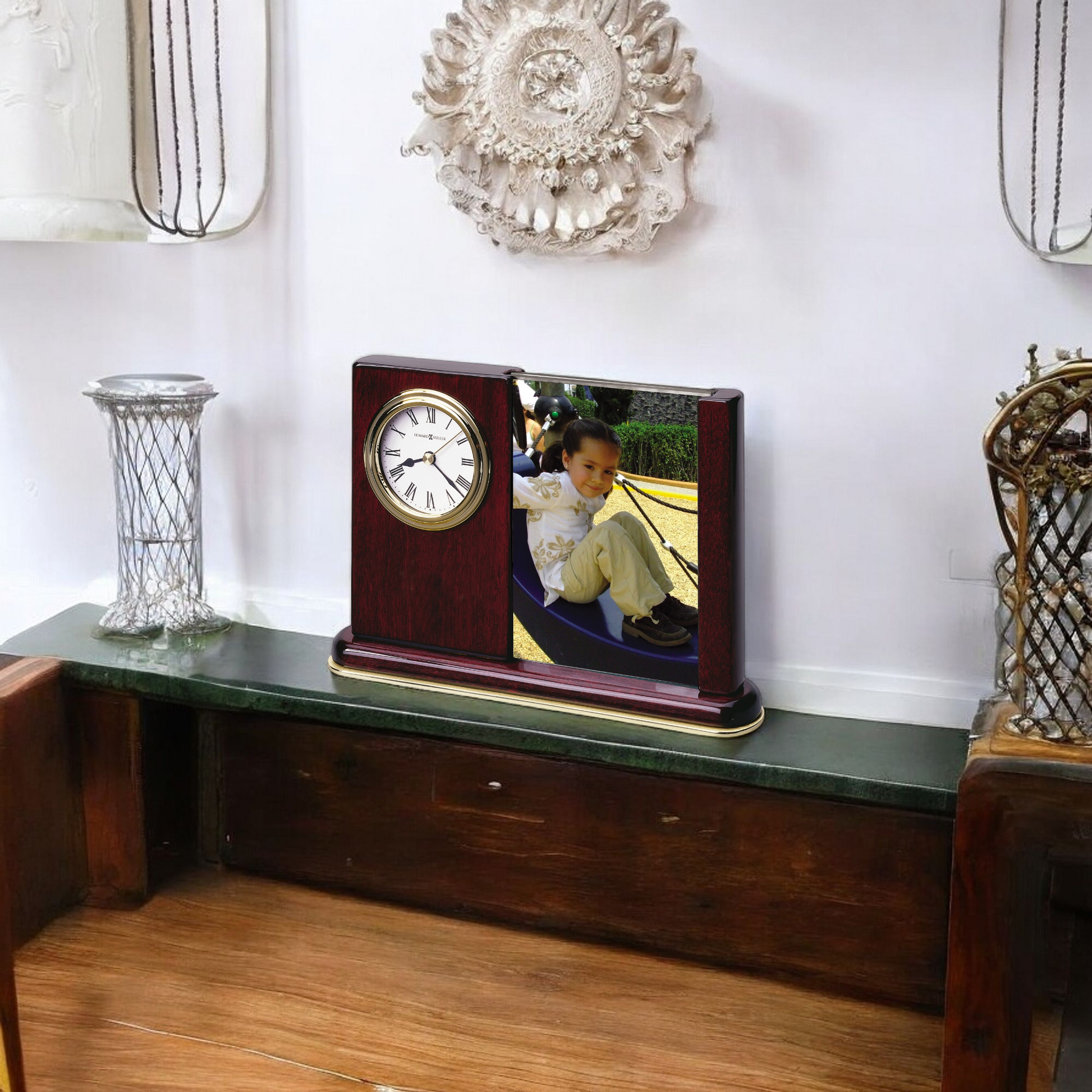 Horloge de table Portrait Caddy