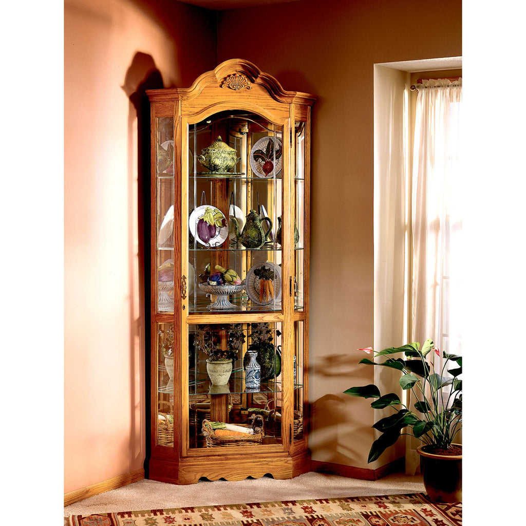 Armoire à curiosités d'angle Wilshire