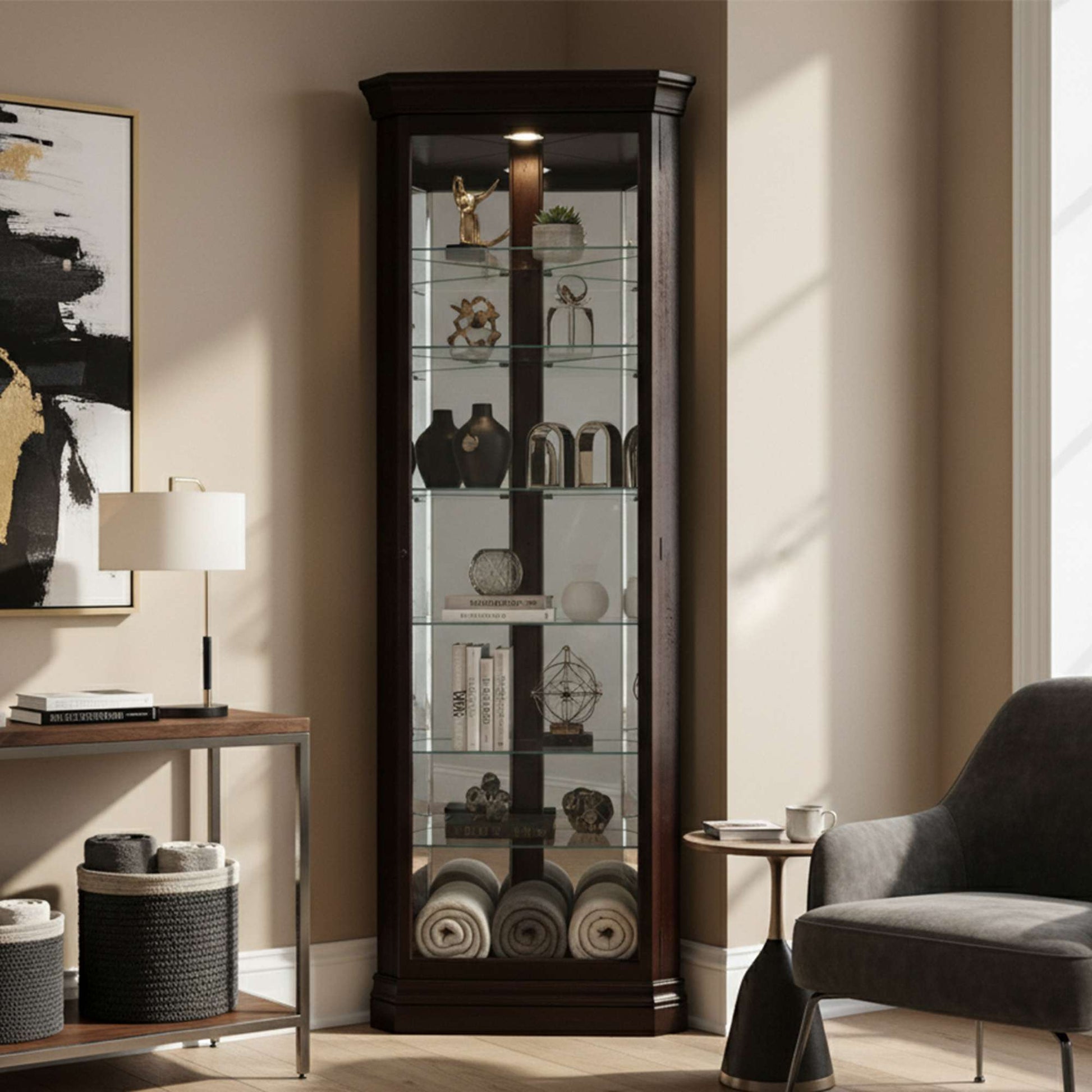 Duane Curio Cabinet