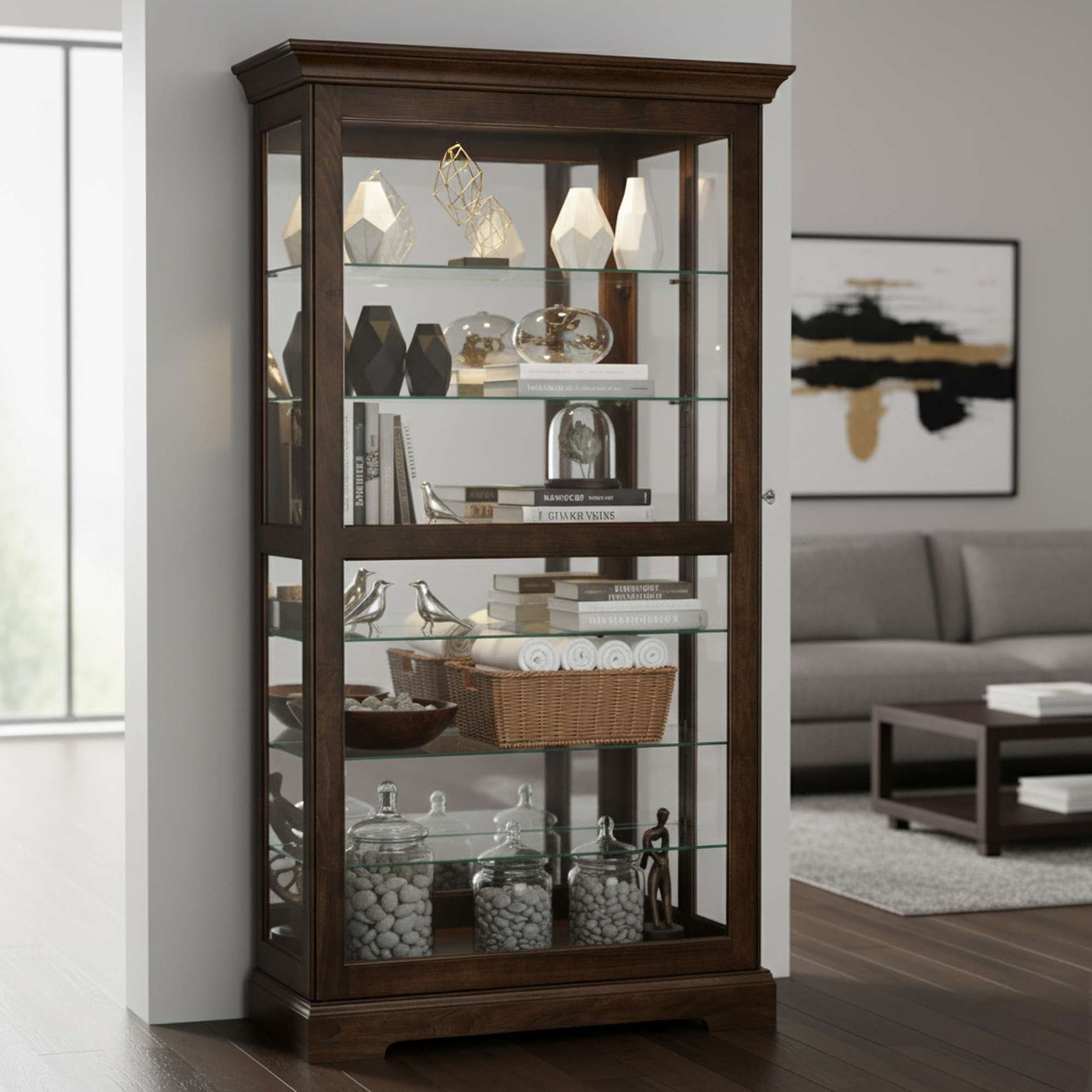 Tyler III Curio Cabinet