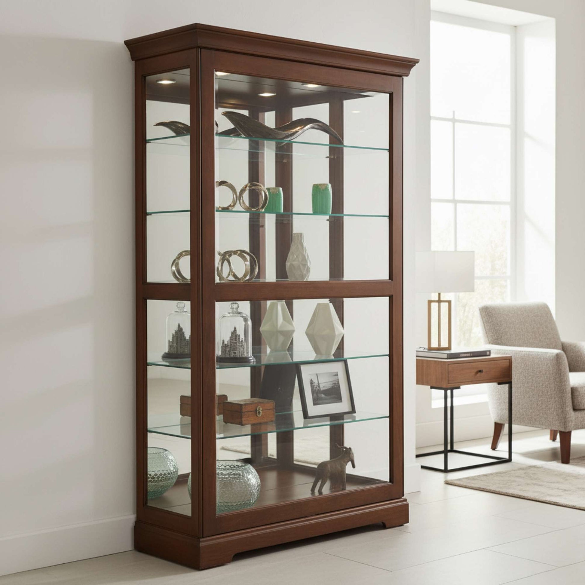 Kane Curio Cabinet