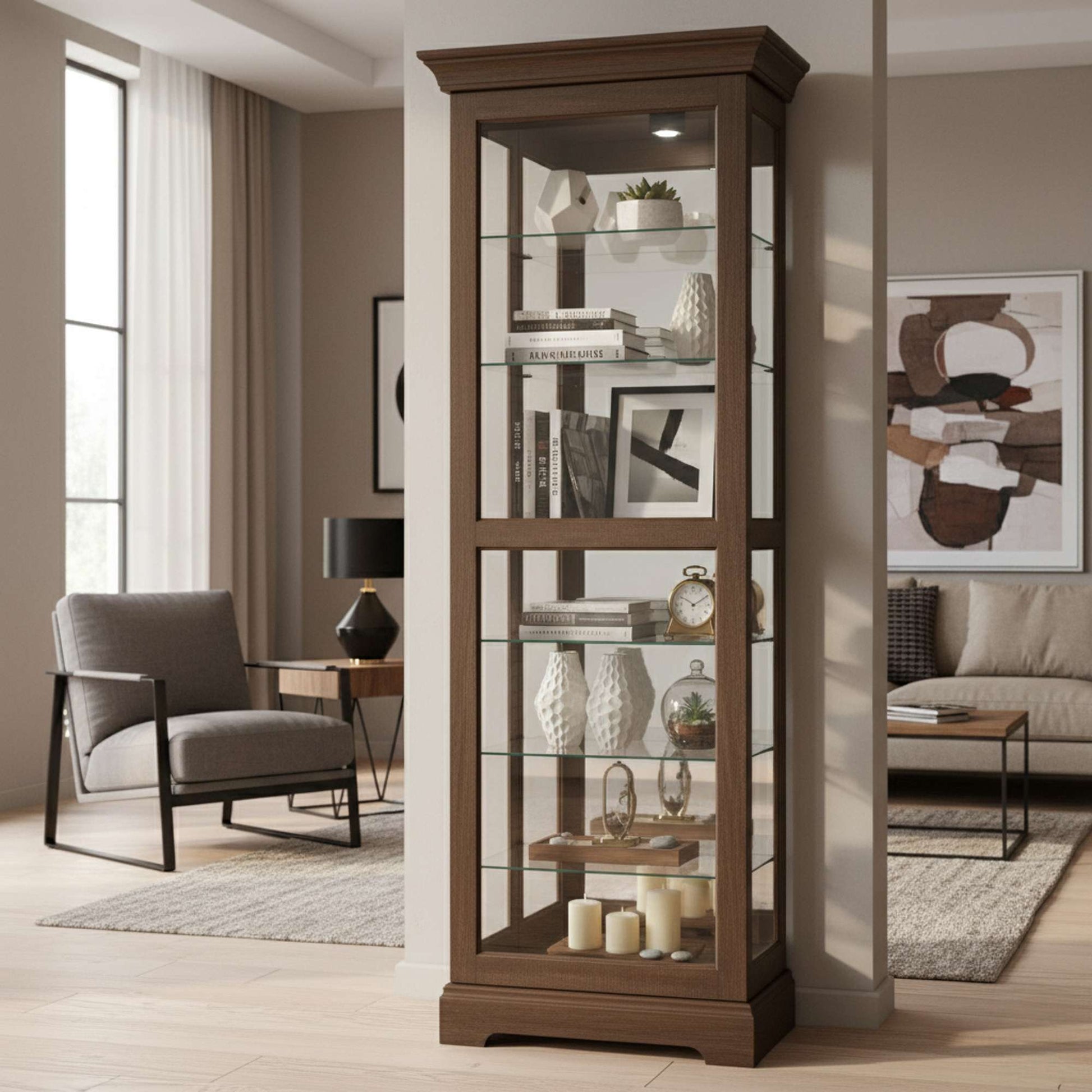 Martindale IV Curio Cabinet