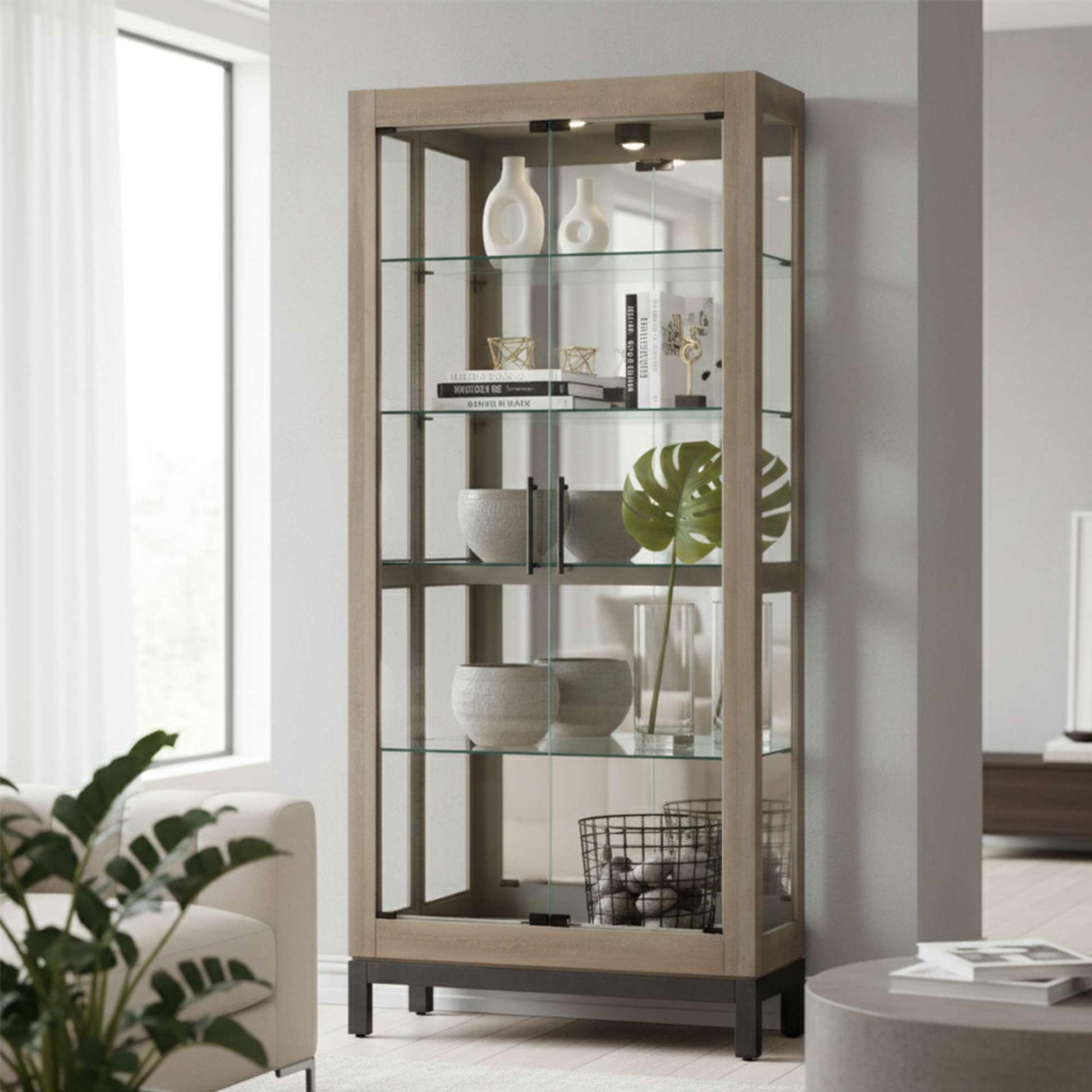 Quinn V Curio Cabinet