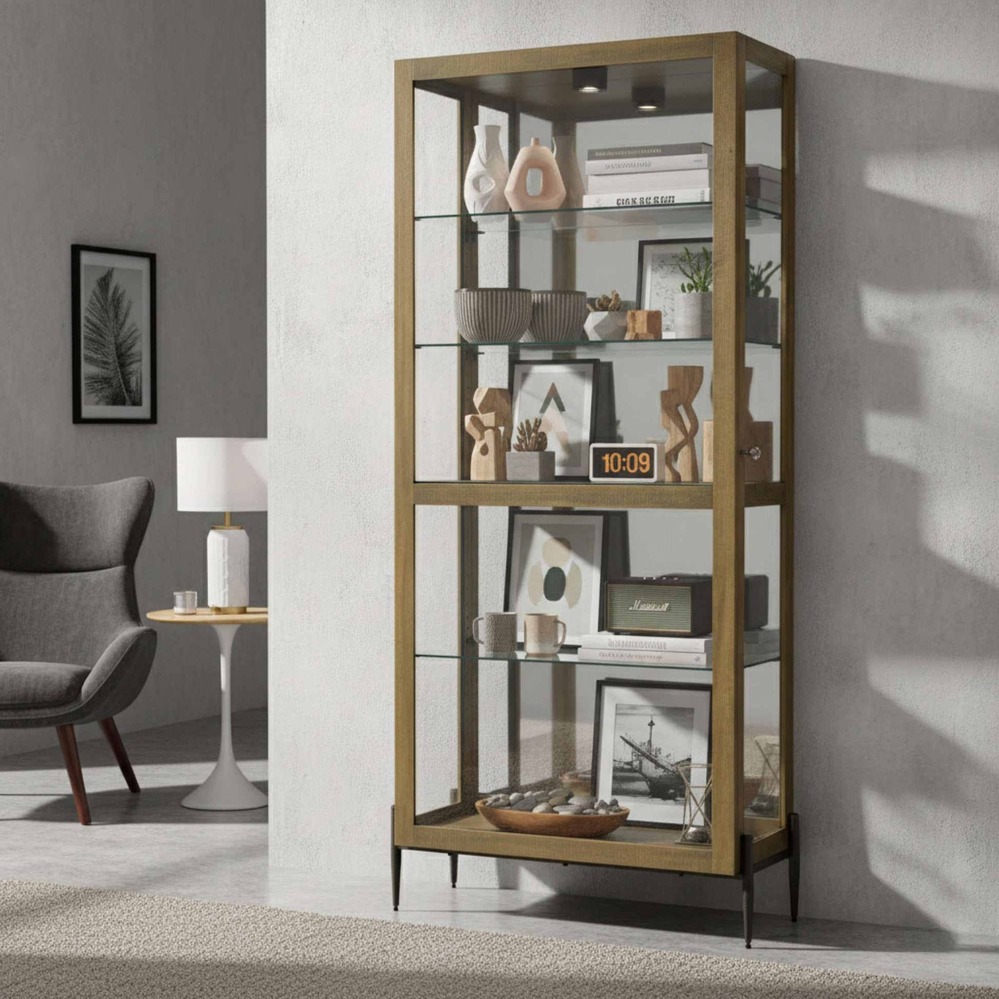 Cabinet de curiosités Ansel