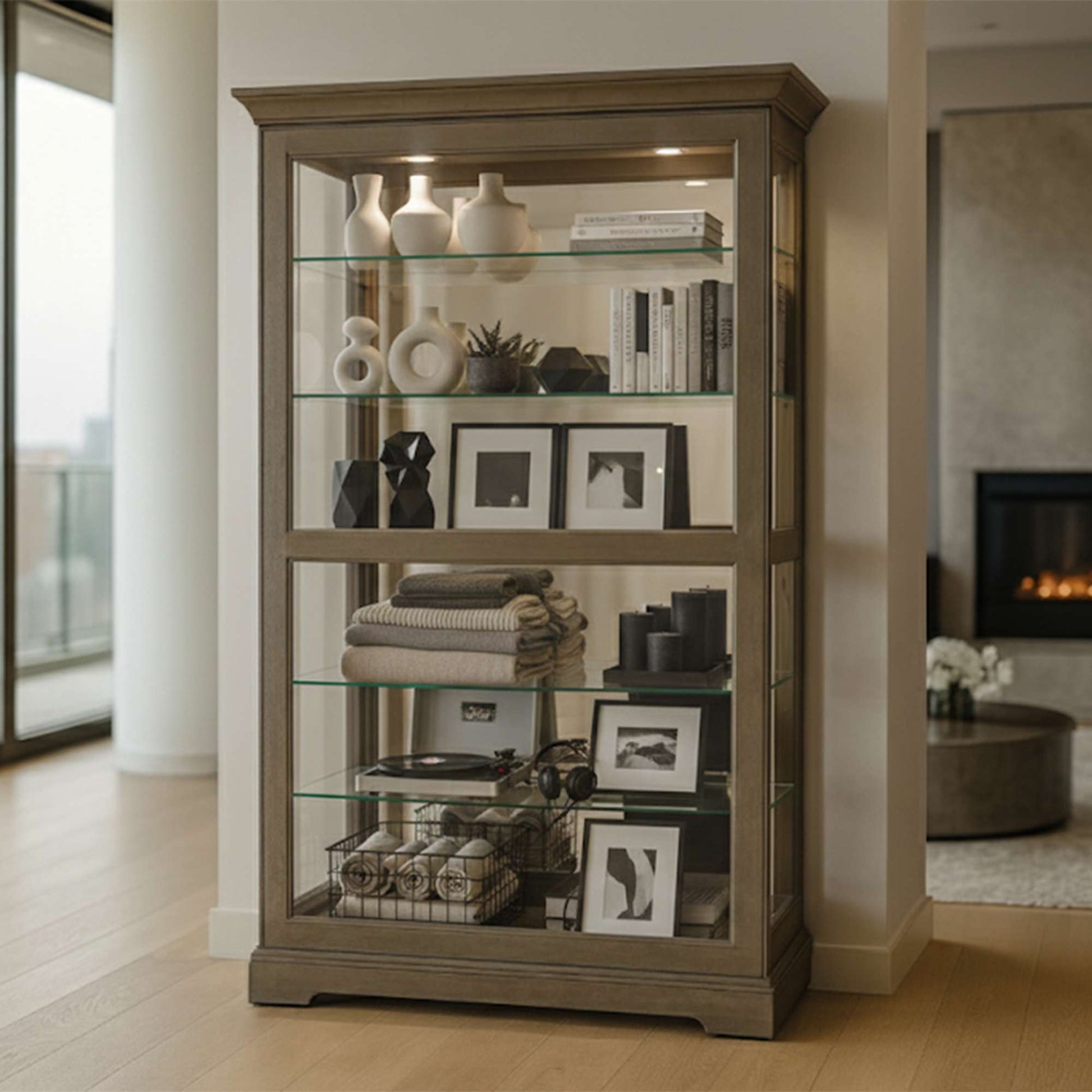 Kane V Curio Cabinet