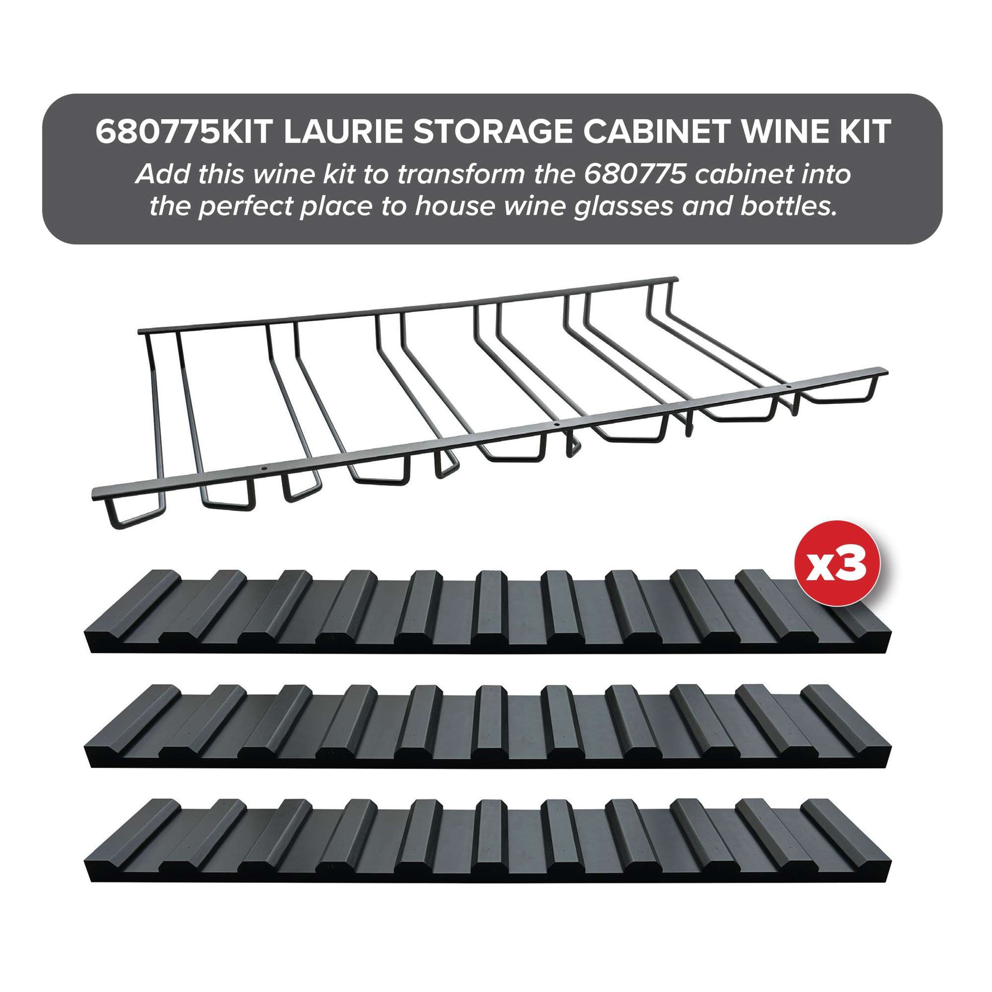 Kit de rangement pour le vin Laurie