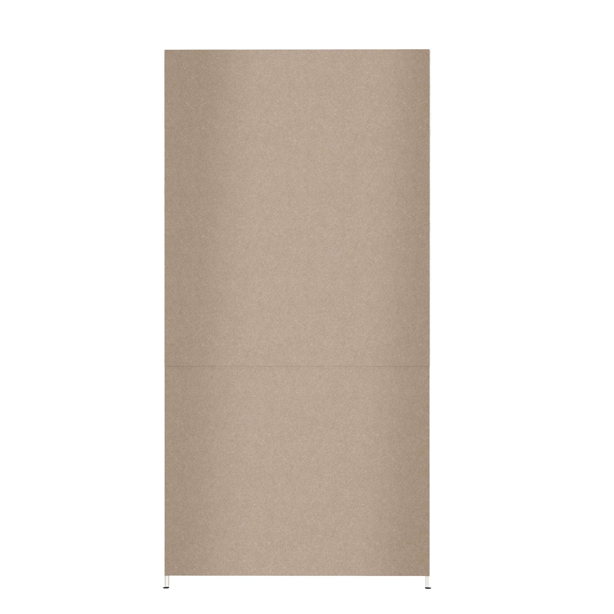 Plain brown vertical panel