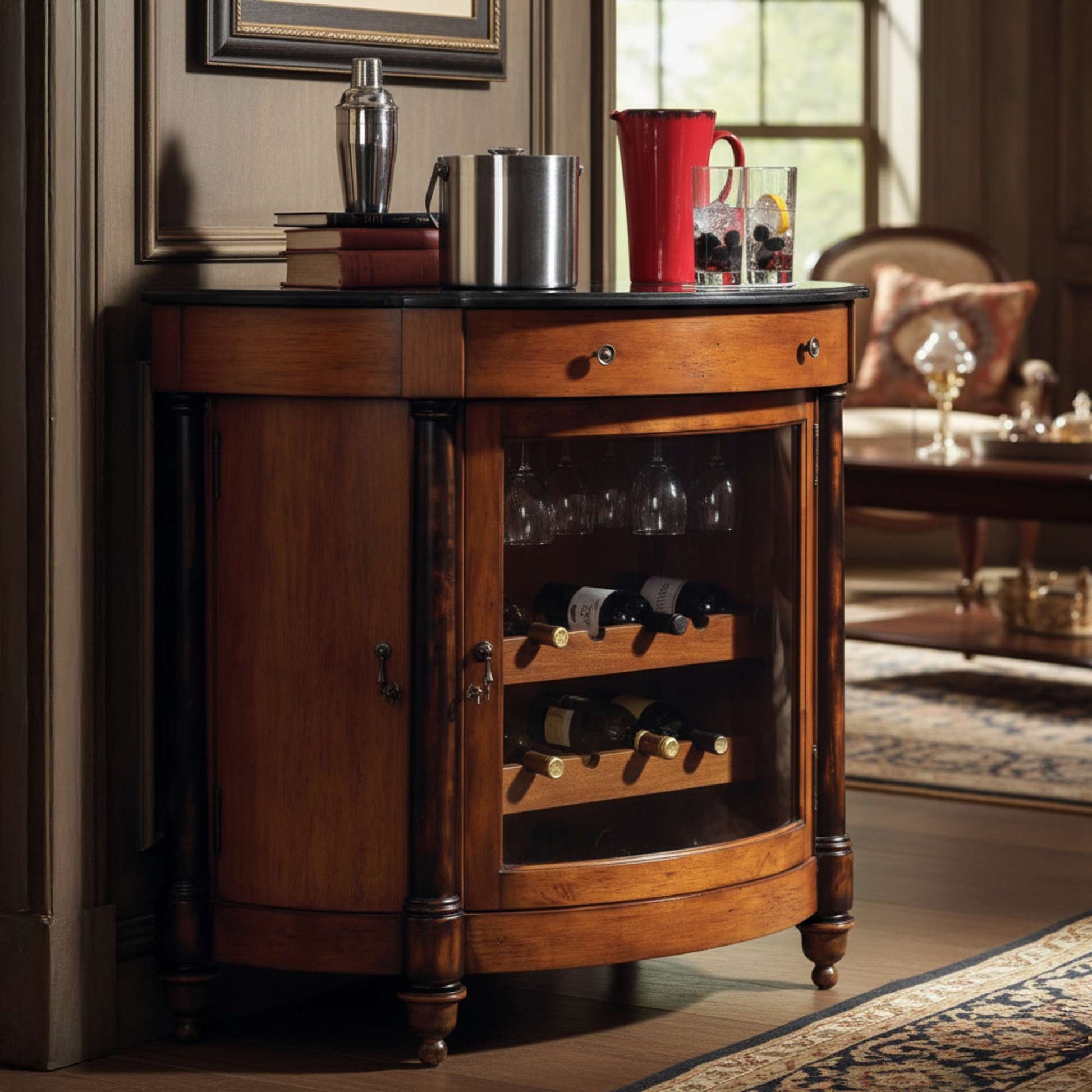 Merlot Valley Wine Console
