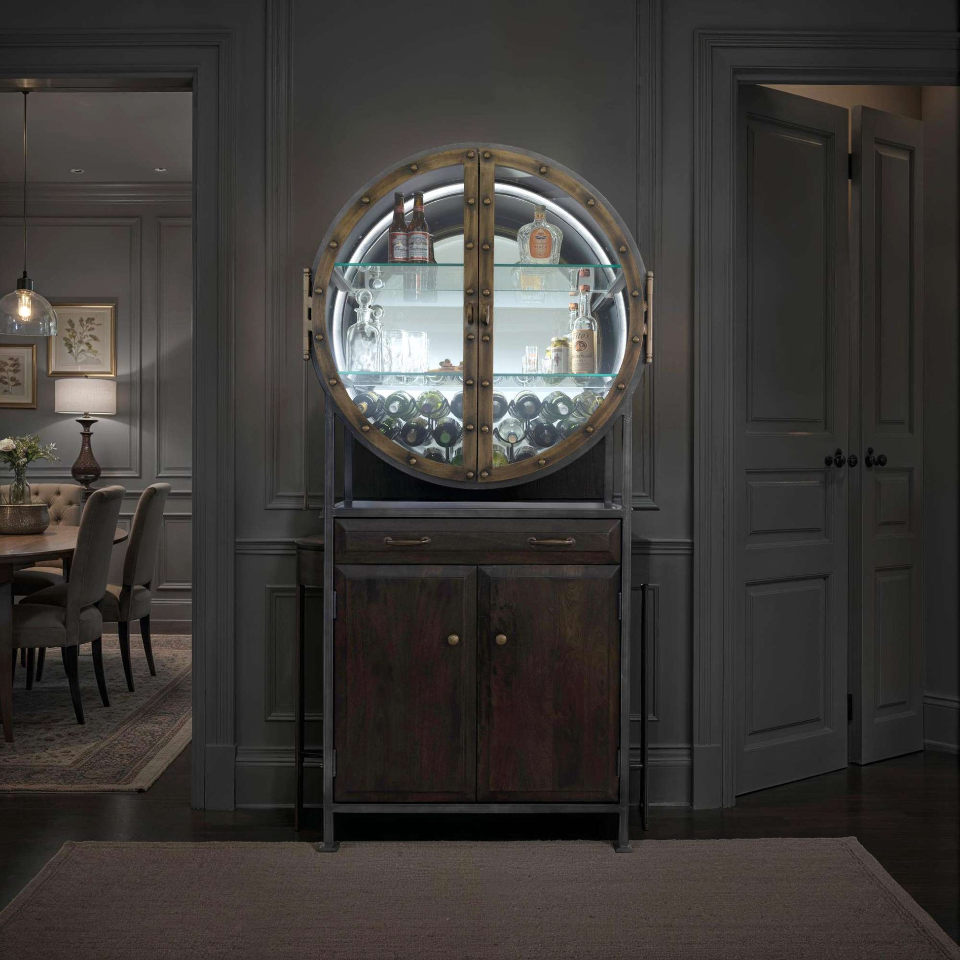 Rob Roy Wine & Bar Cabinet