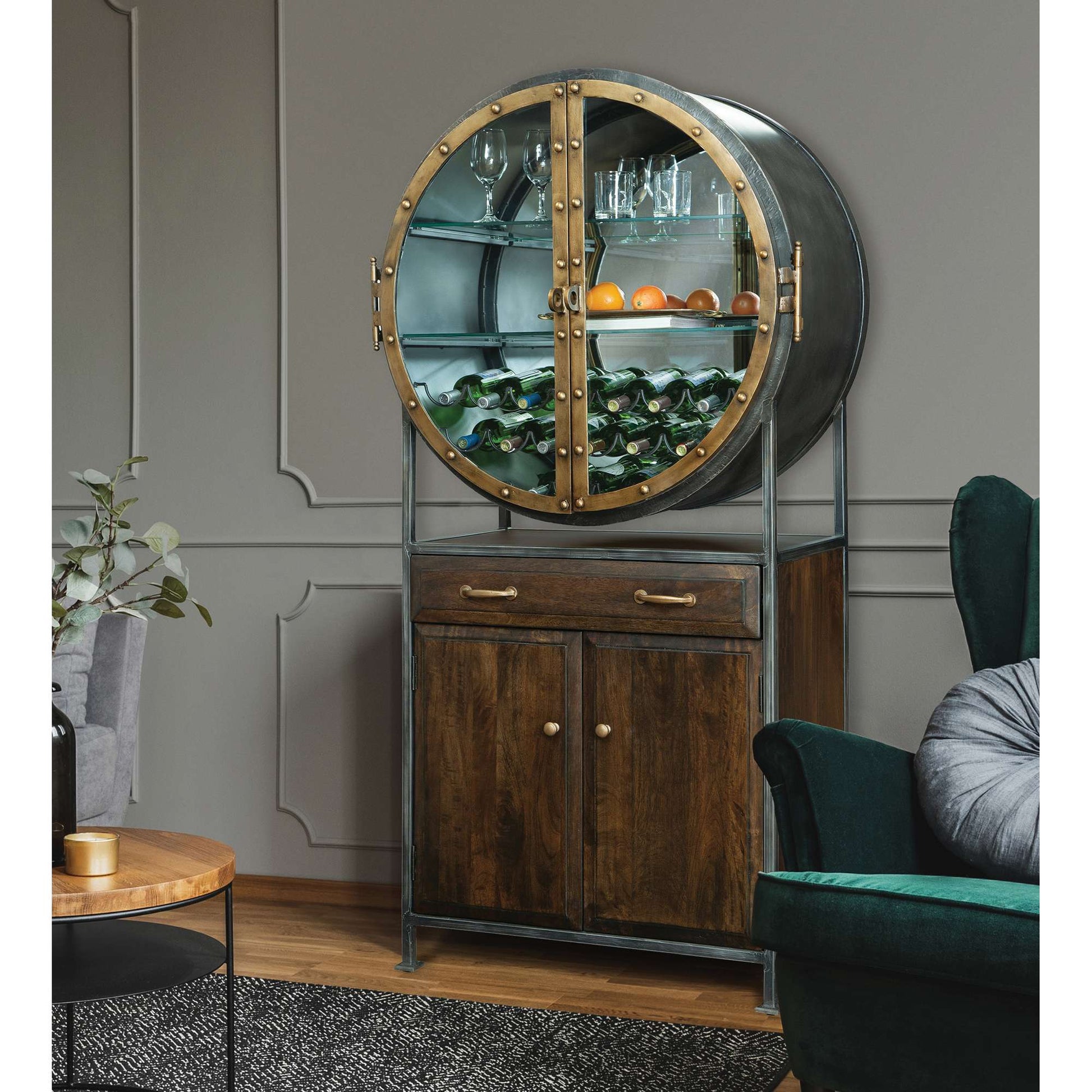 Rob Roy Wine & Bar Cabinet